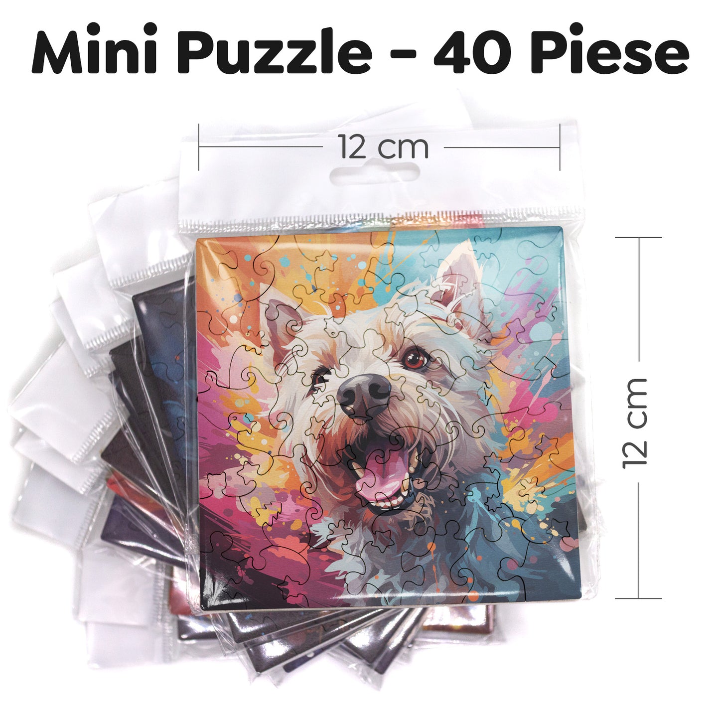 Puzzle cu Caini - West Highland White Terrier 1