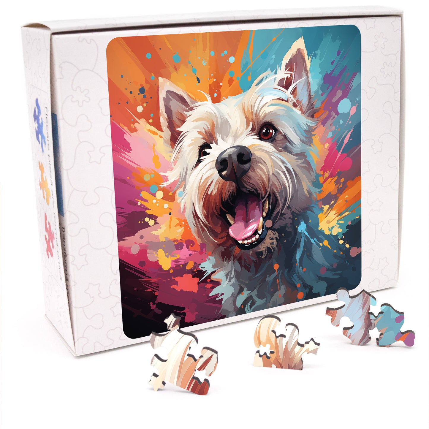 Puzzle cu Caini - West Highland White Terrier 1
