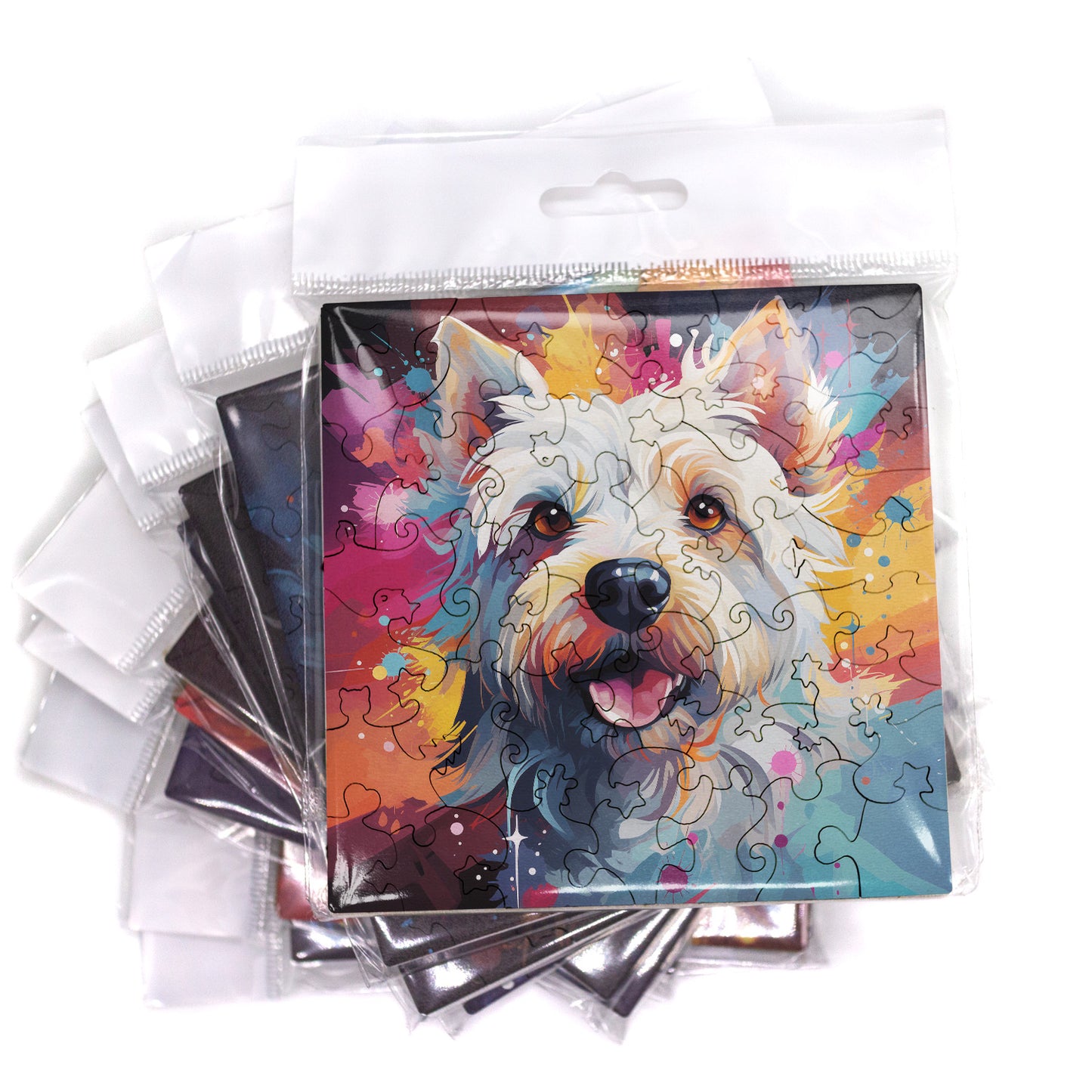 Puzzle cu Caini - West Highland White Terrier 3