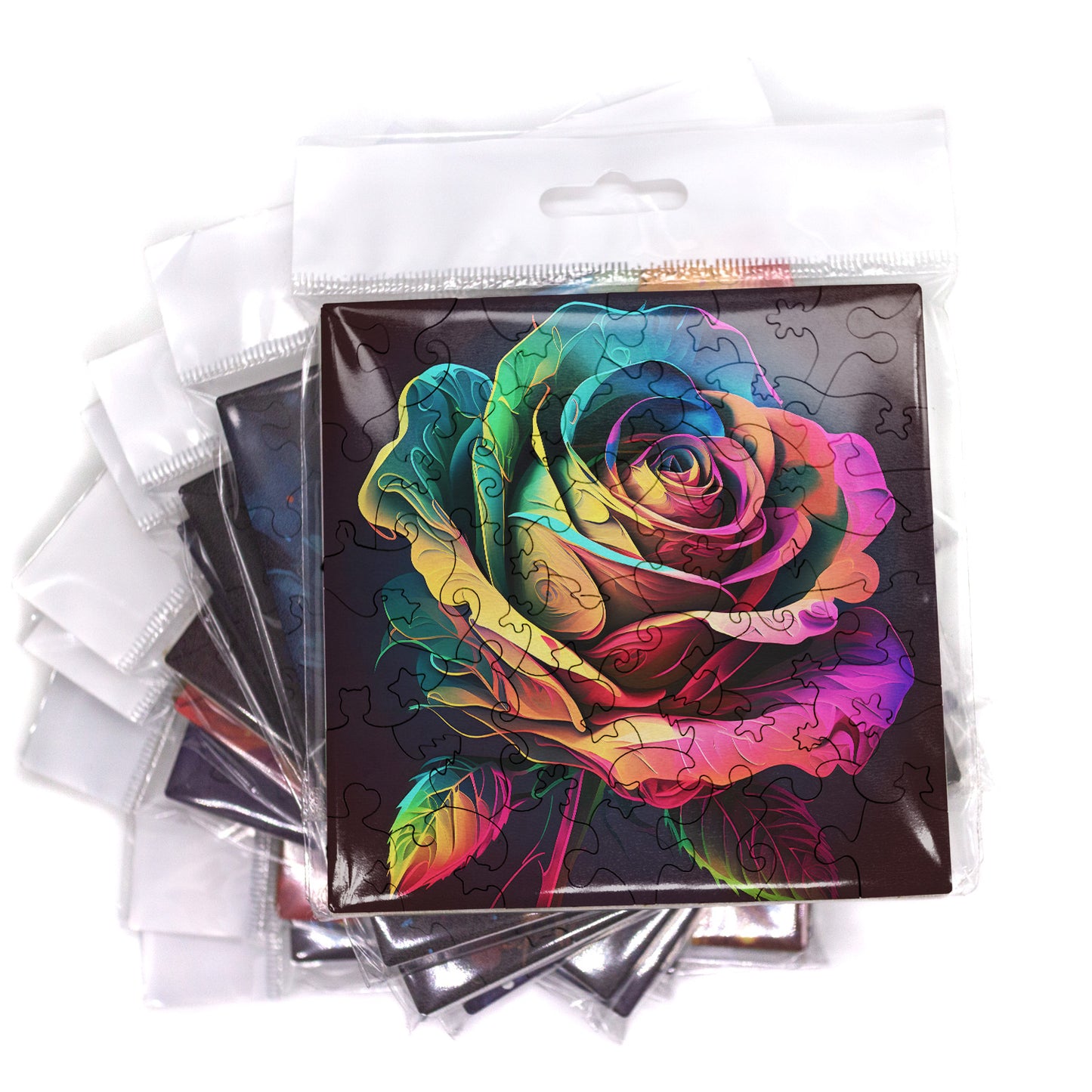 Puzzle cu Flori - English Rose - 200 piese - 30 x 30 cm