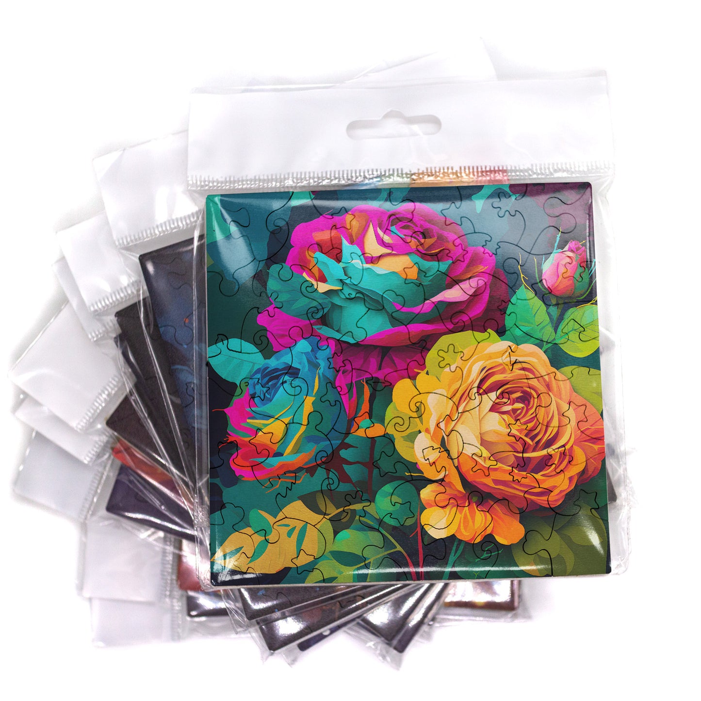 Puzzle cu Flori - Groundcover Roses - 200 piese - 30 x 30 cm