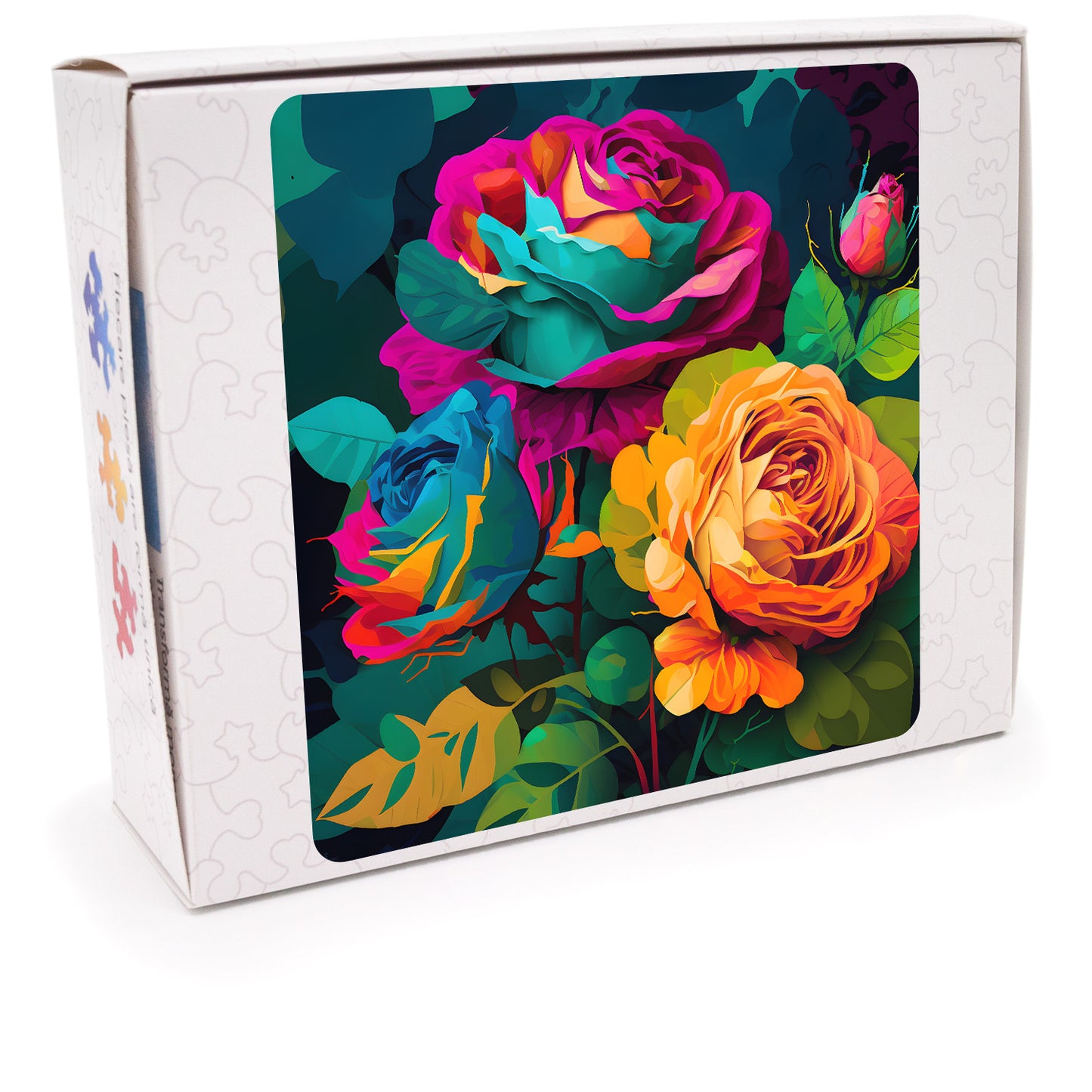 Puzzle cu Flori - Groundcover Roses - 200 piese - 30 x 30 cm