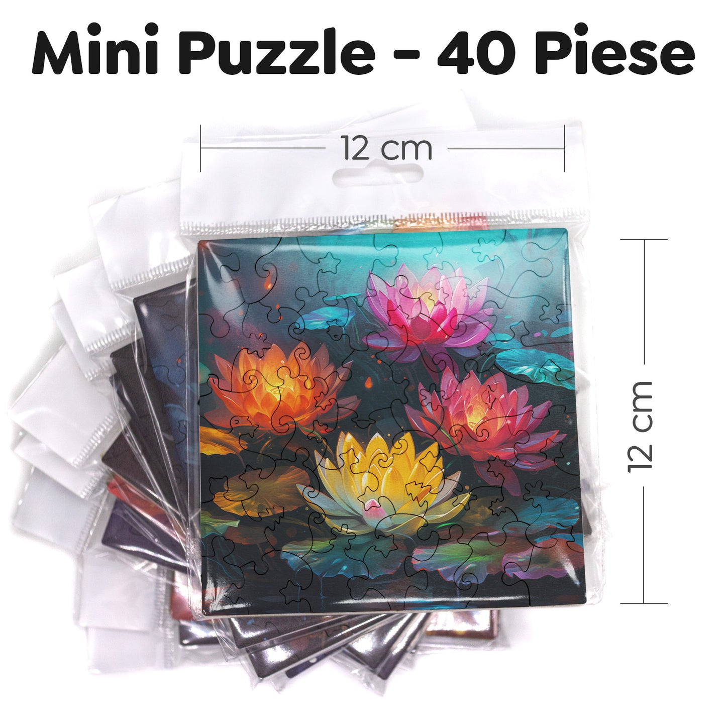 Puzzle cu Flori - Lotus