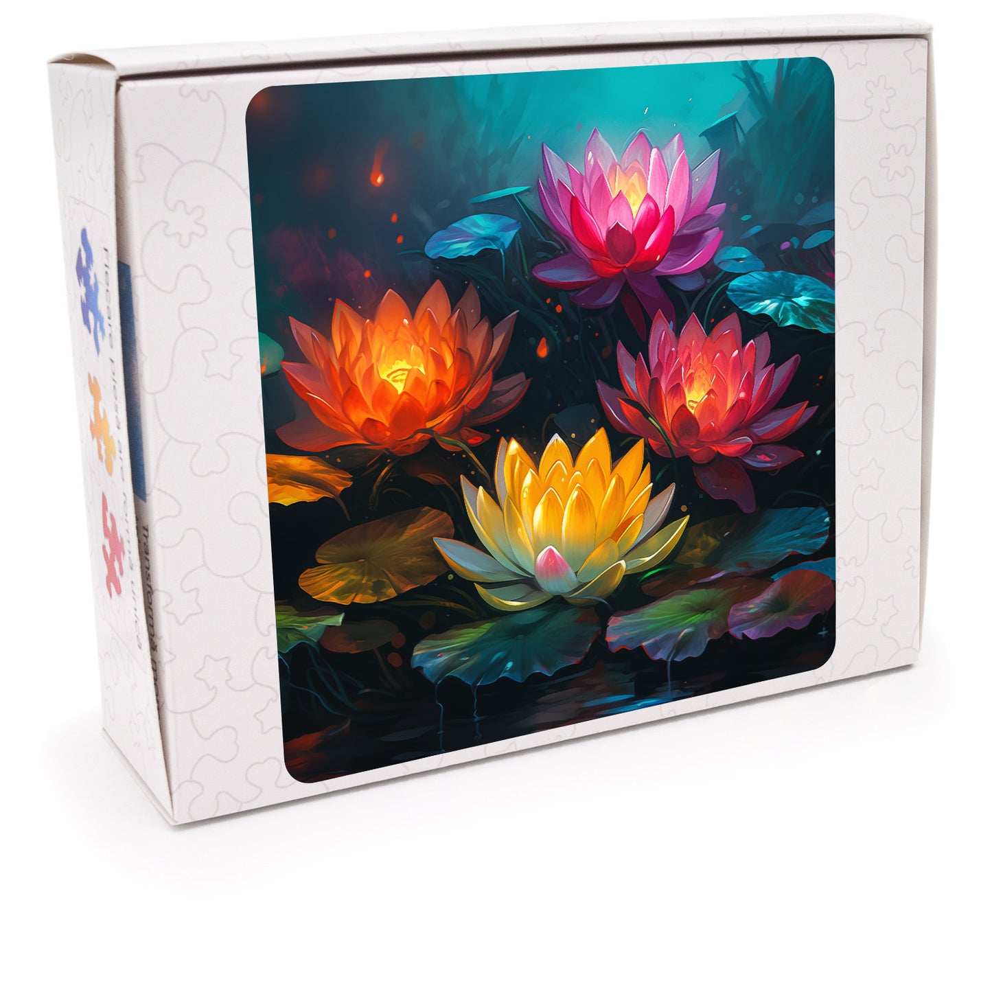Puzzle cu Flori - Lotus