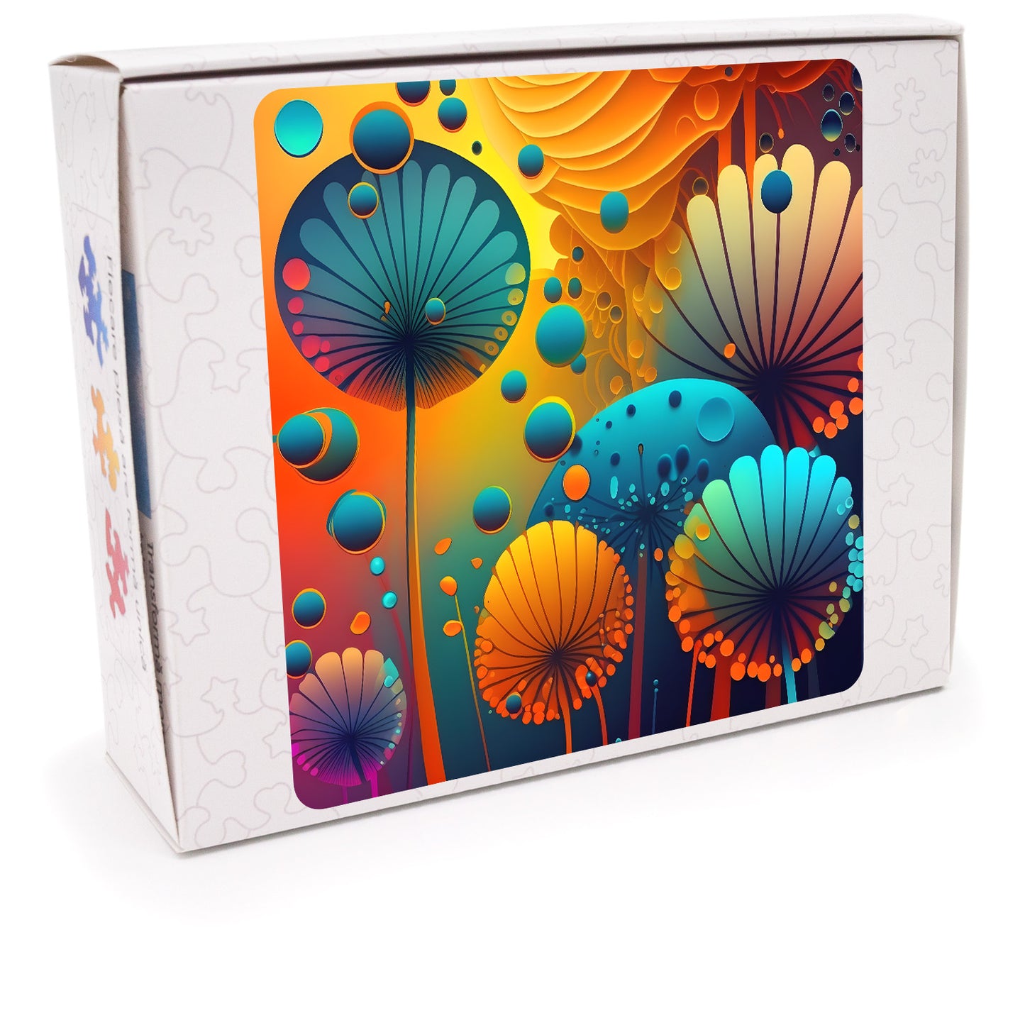 Puzzle Abstract  - Sundrops