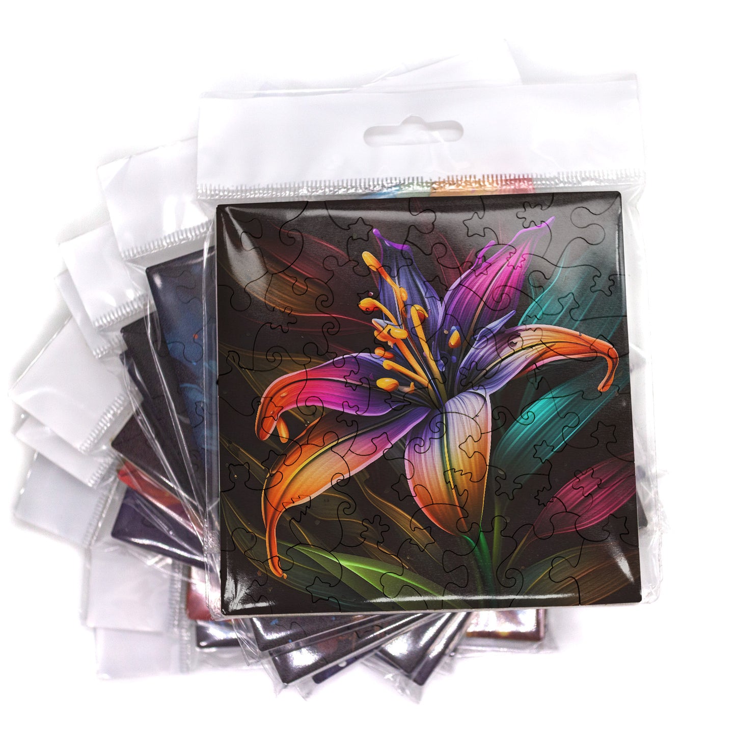 Puzzle cu Flori - Rain Lily