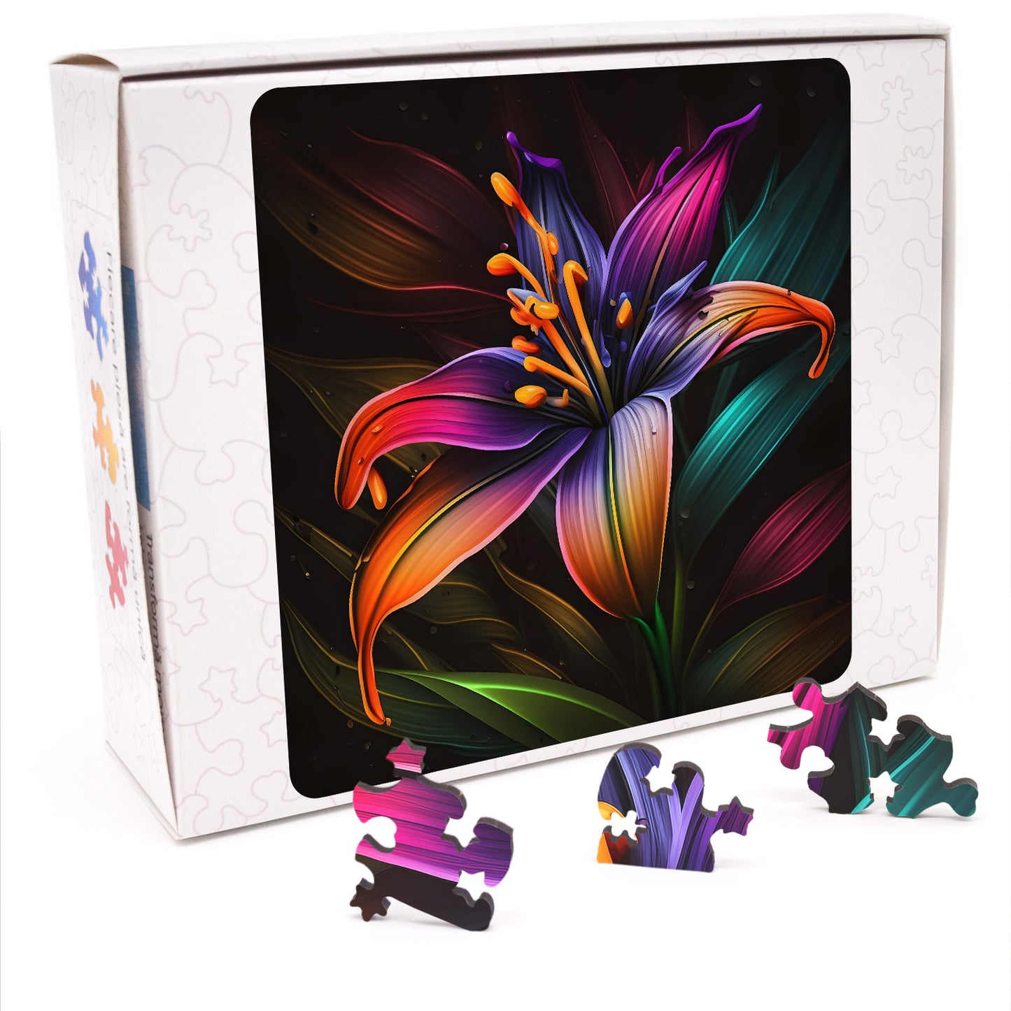 Puzzle cu Flori - Rain Lily