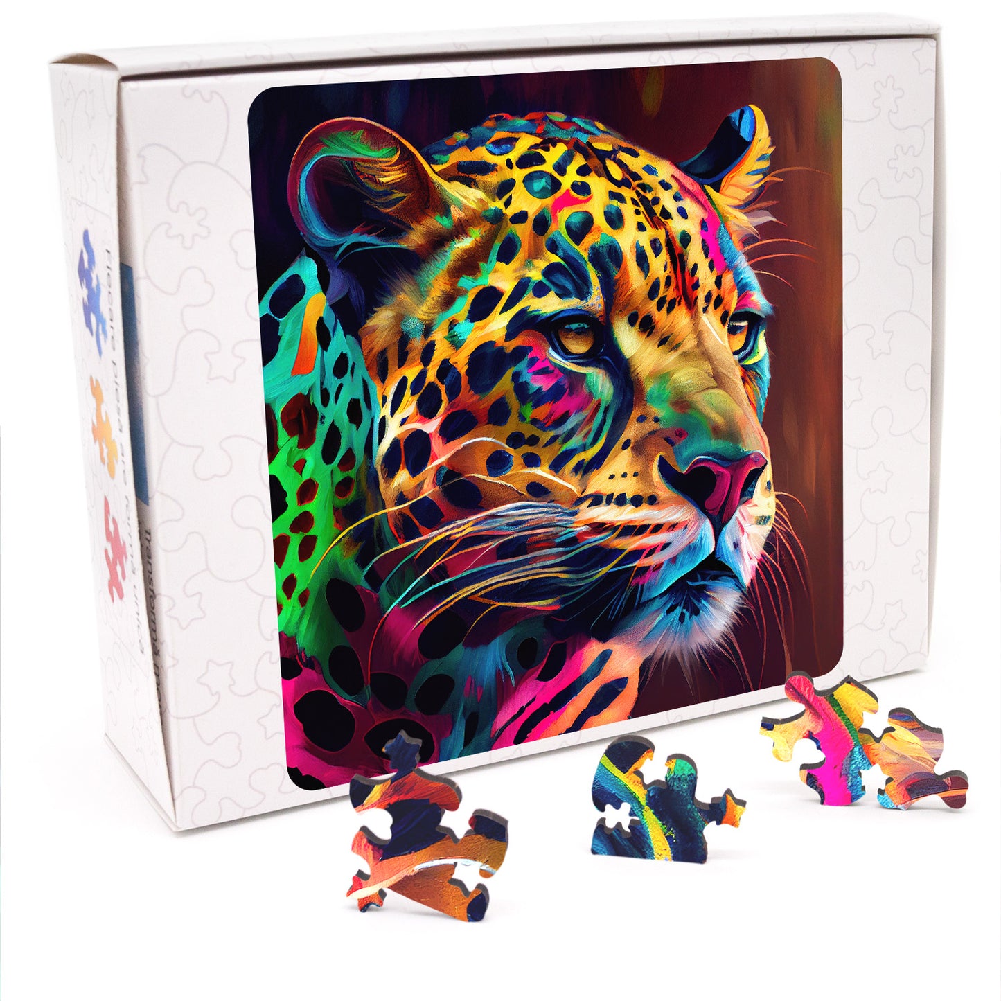Puzzle cu Animale - Leopard 1
