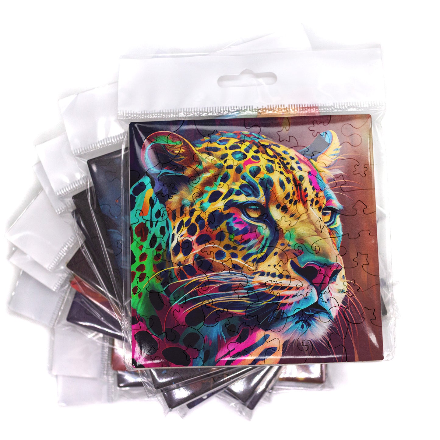 Puzzle cu Animale - Leopard 1