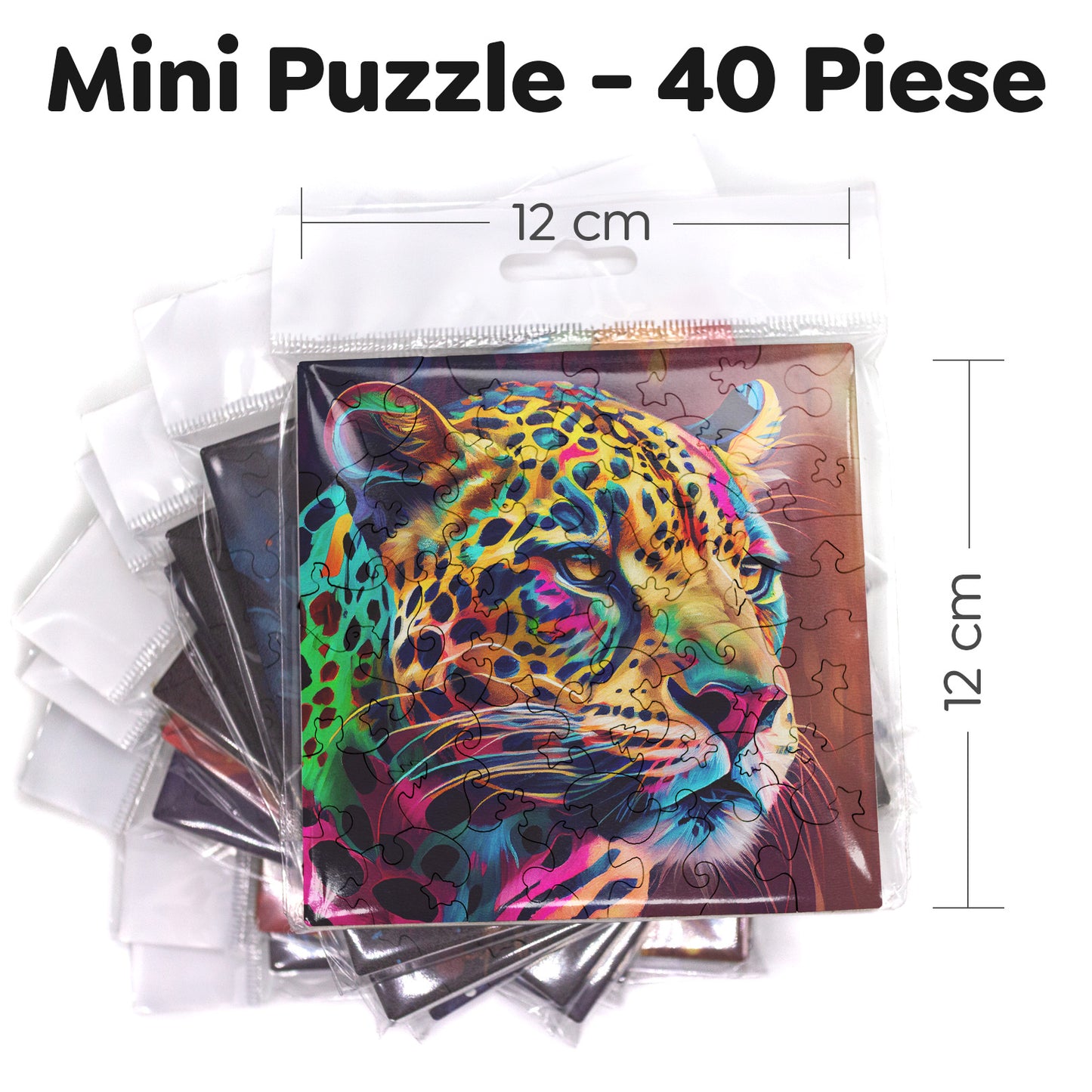 Puzzle cu Animale - Leopard 1