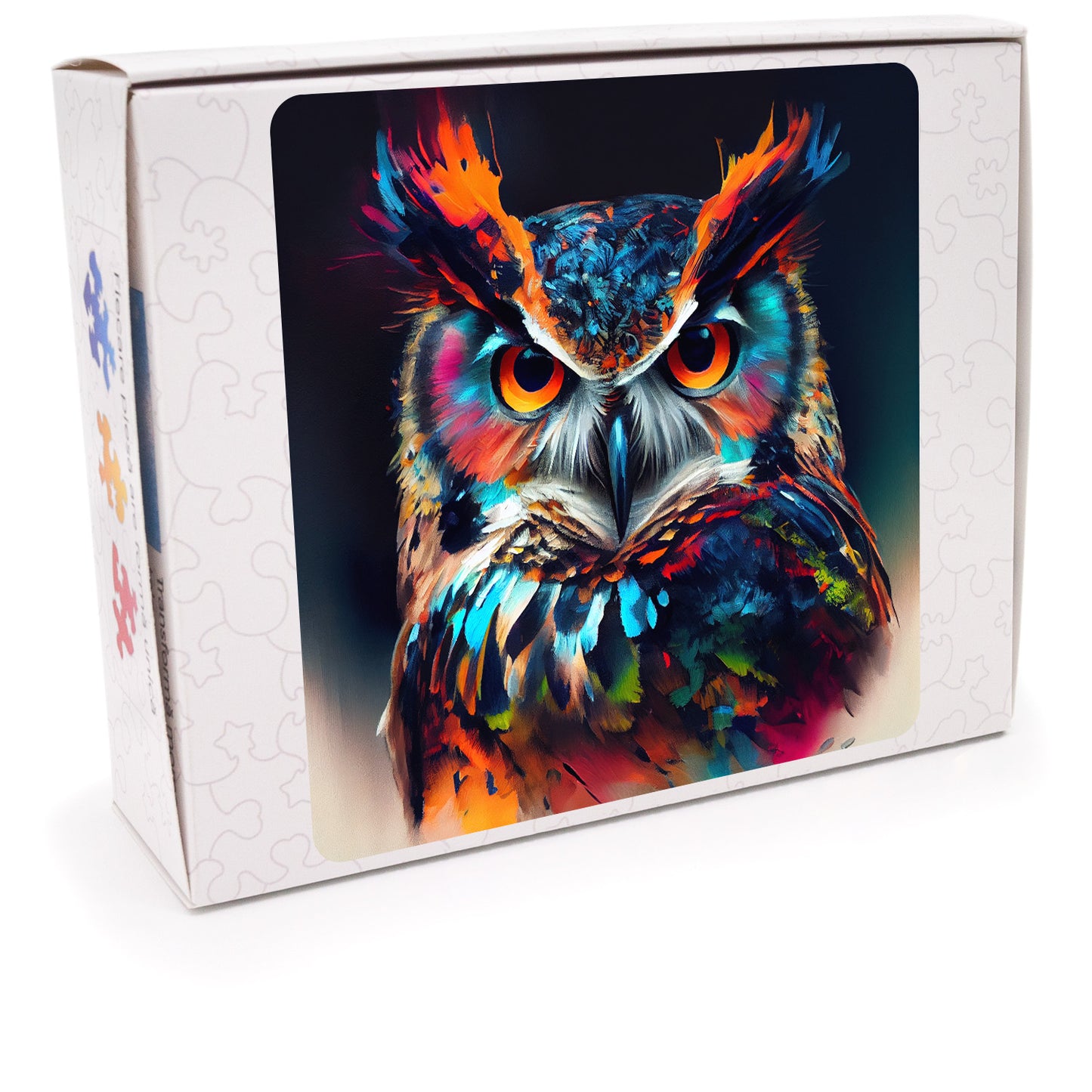 Puzzle cu Animale - Bufnita 1