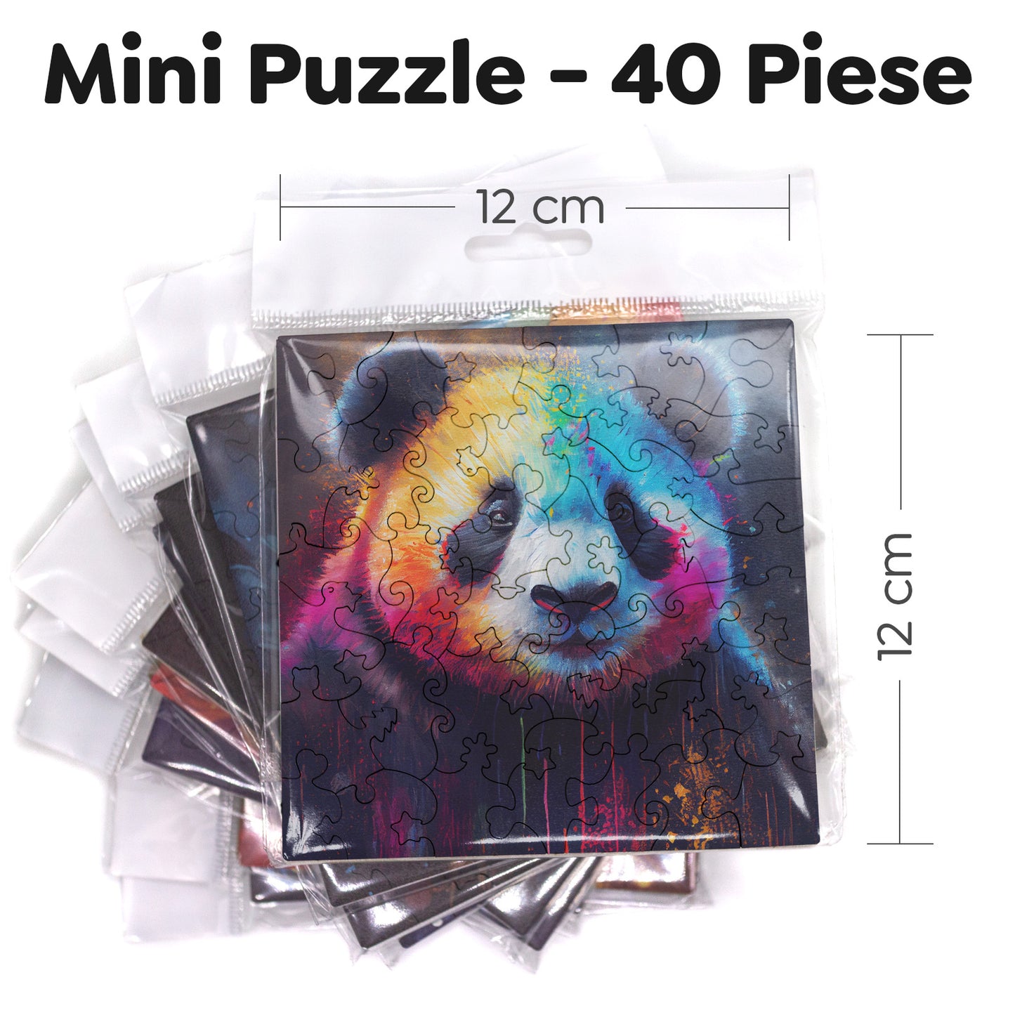 Puzzle cu Animale - Panda 1