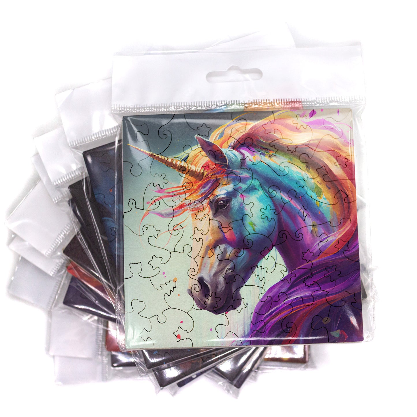 Puzzle cu Animale - Unicorn 1