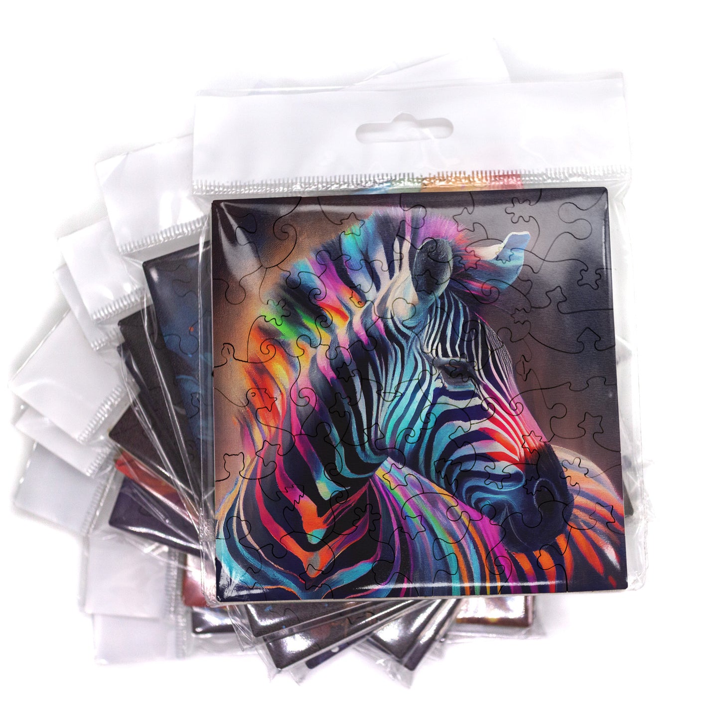 Puzzle cu Animale - Zebra 1
