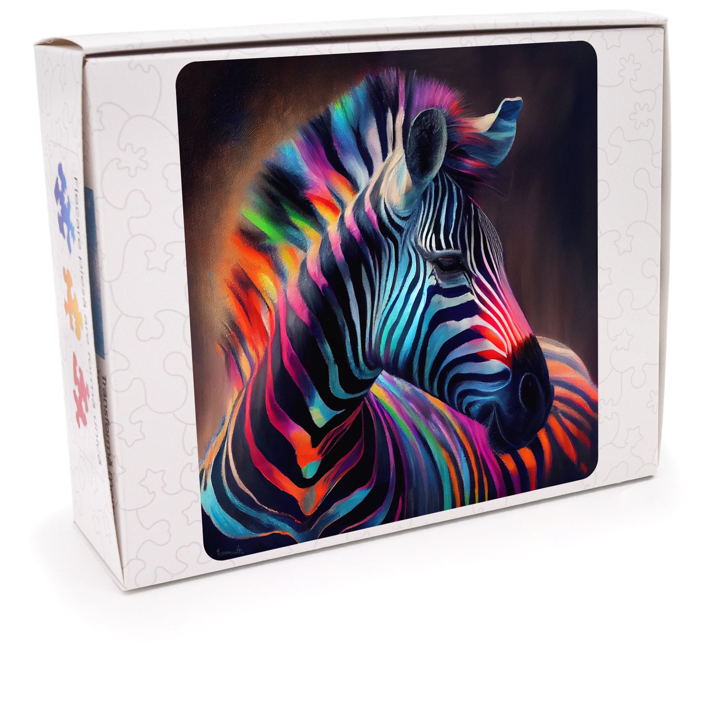Puzzle cu Animale - Zebra 1