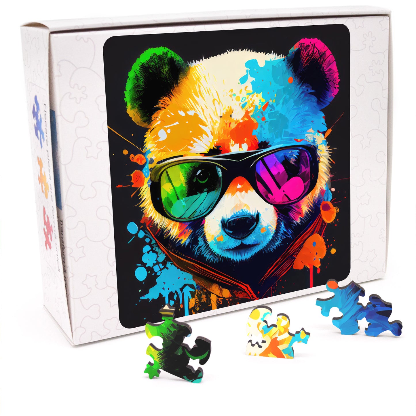 Puzzle cu Animale - Cool Panda
