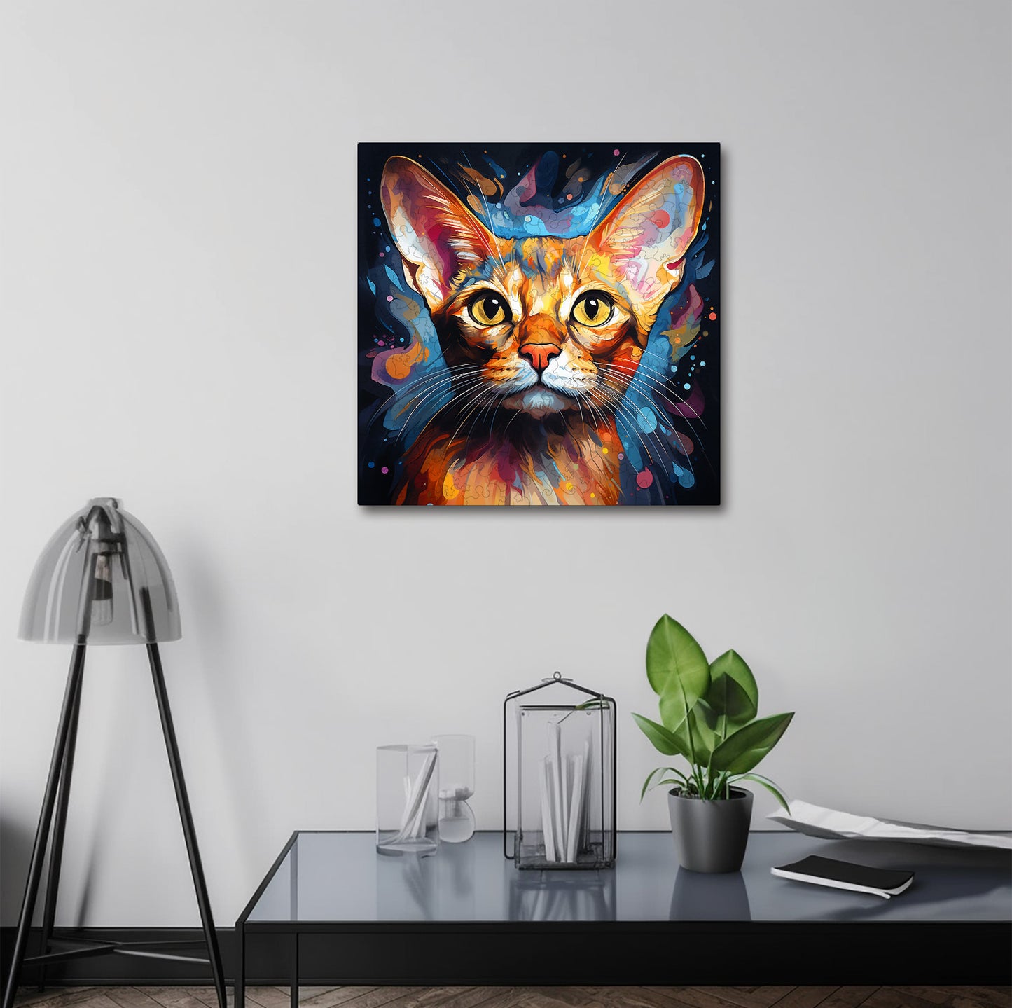 Puzzle cu Pisici - Abyssinian 3 - 200 piese - 30 x 30 cm