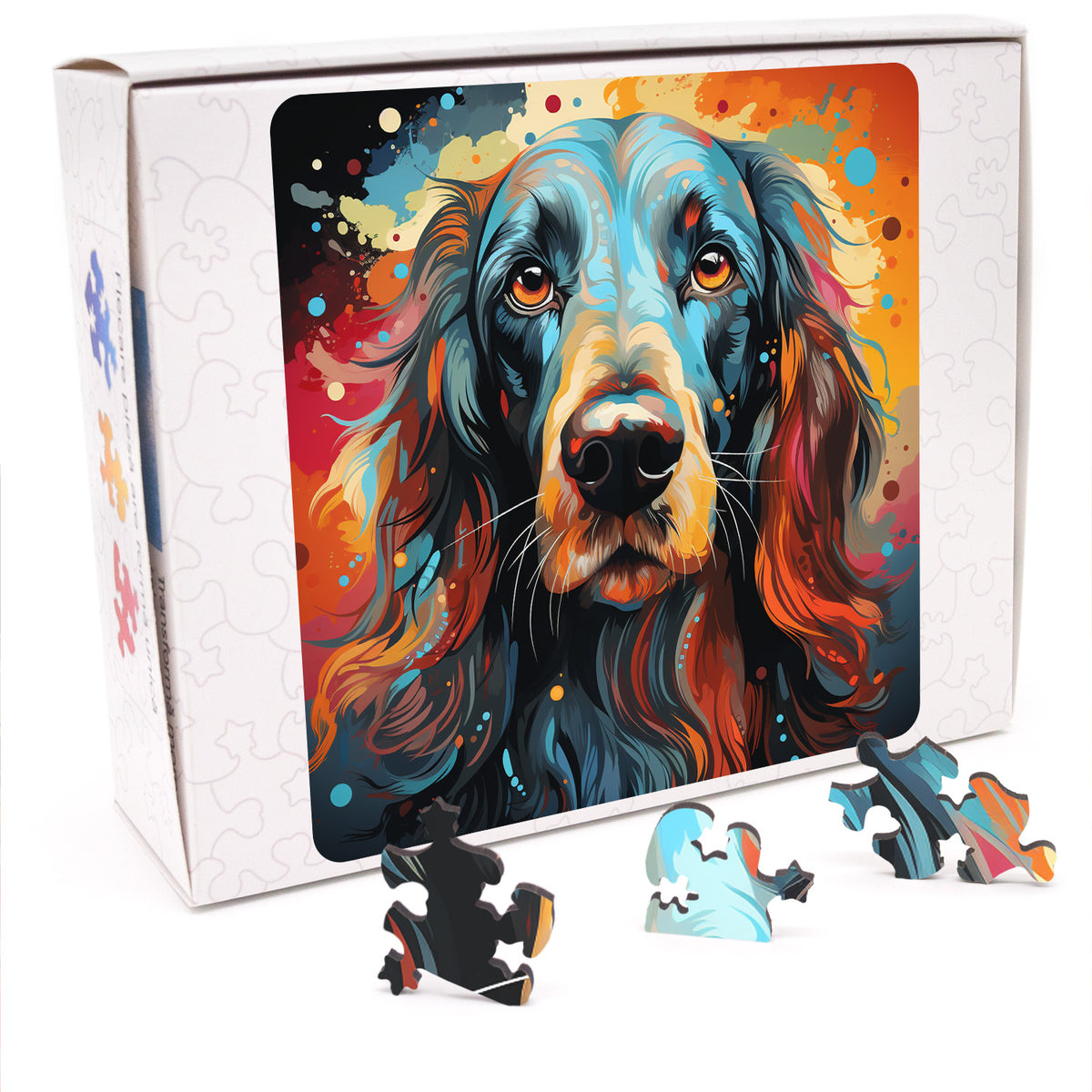 Puzzle cu Caini - Afghan Hound 3