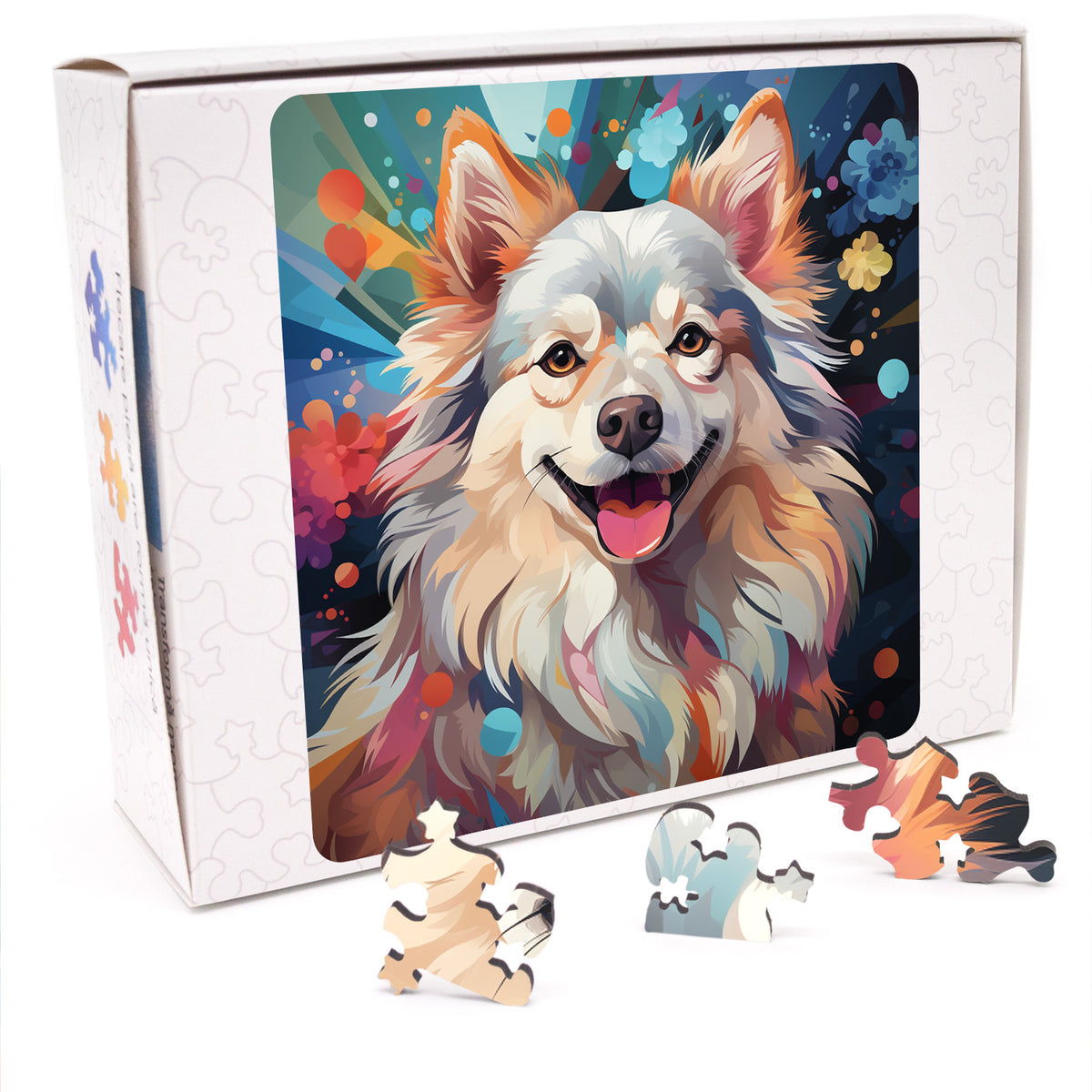 Puzzle cu Caini - American Eskimo 2
