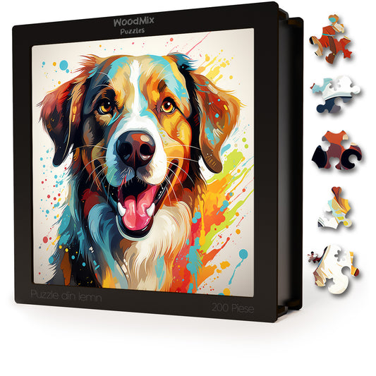 Puzzle cu Animale - Caini - Anatolian Shepherd 4 - 200 piese - 30 x 30 cm