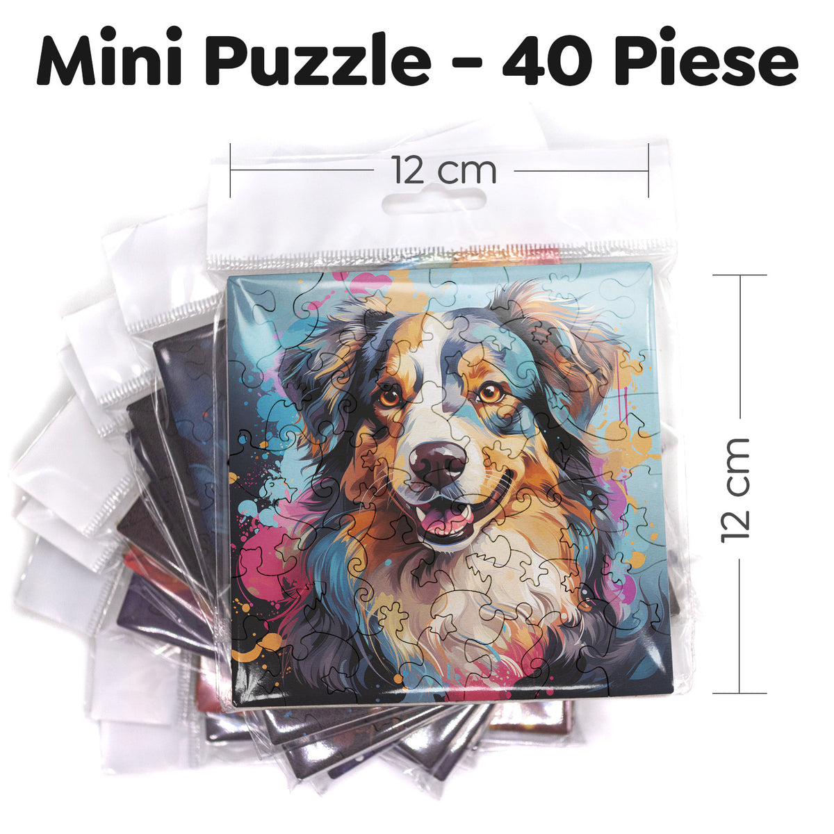 Puzzle cu Caini - Australian Shepherd 3