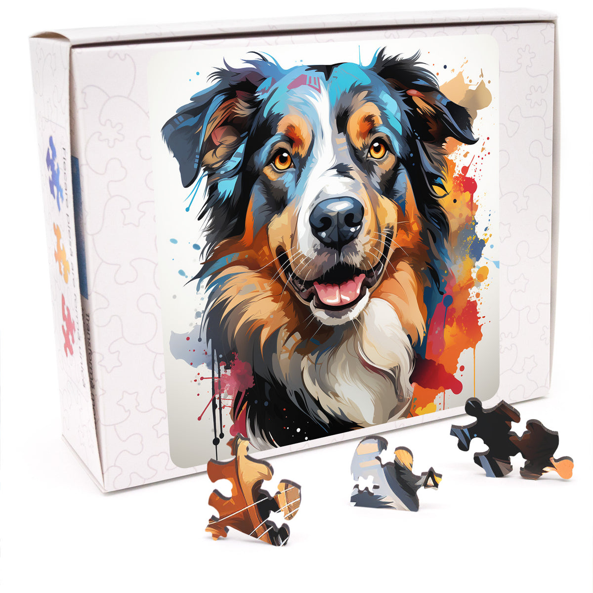Puzzle cu Caini - Australian Shepherd 2