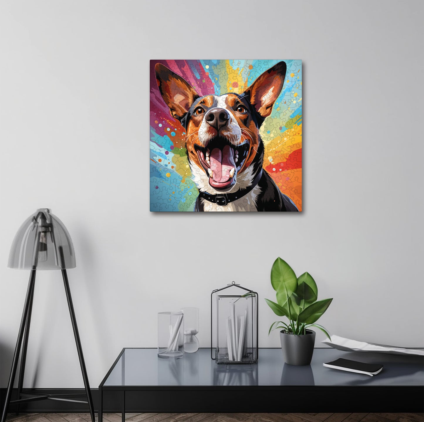 Puzzle cu Animale - Caini - Basenji 2 - 200 piese - 30 x 30 cm
