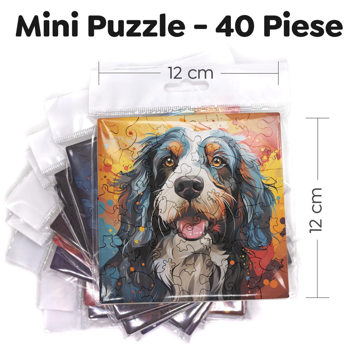 Puzzle cu Caini - Bearded Collie 2