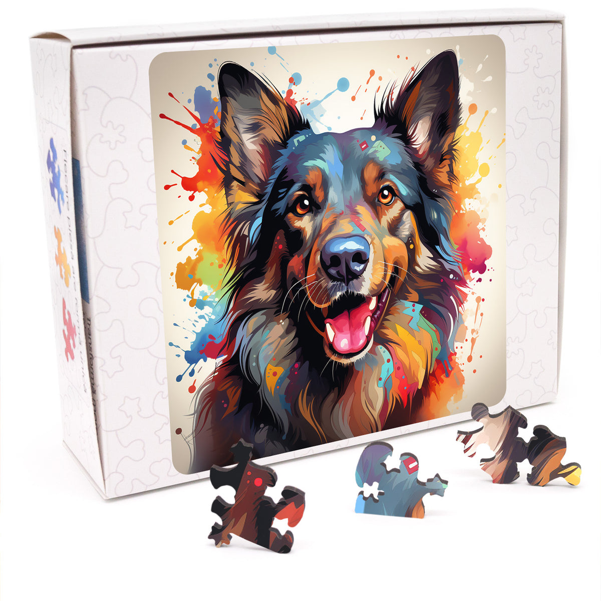 Puzzle cu Caini - Belgian Sheepdog 2