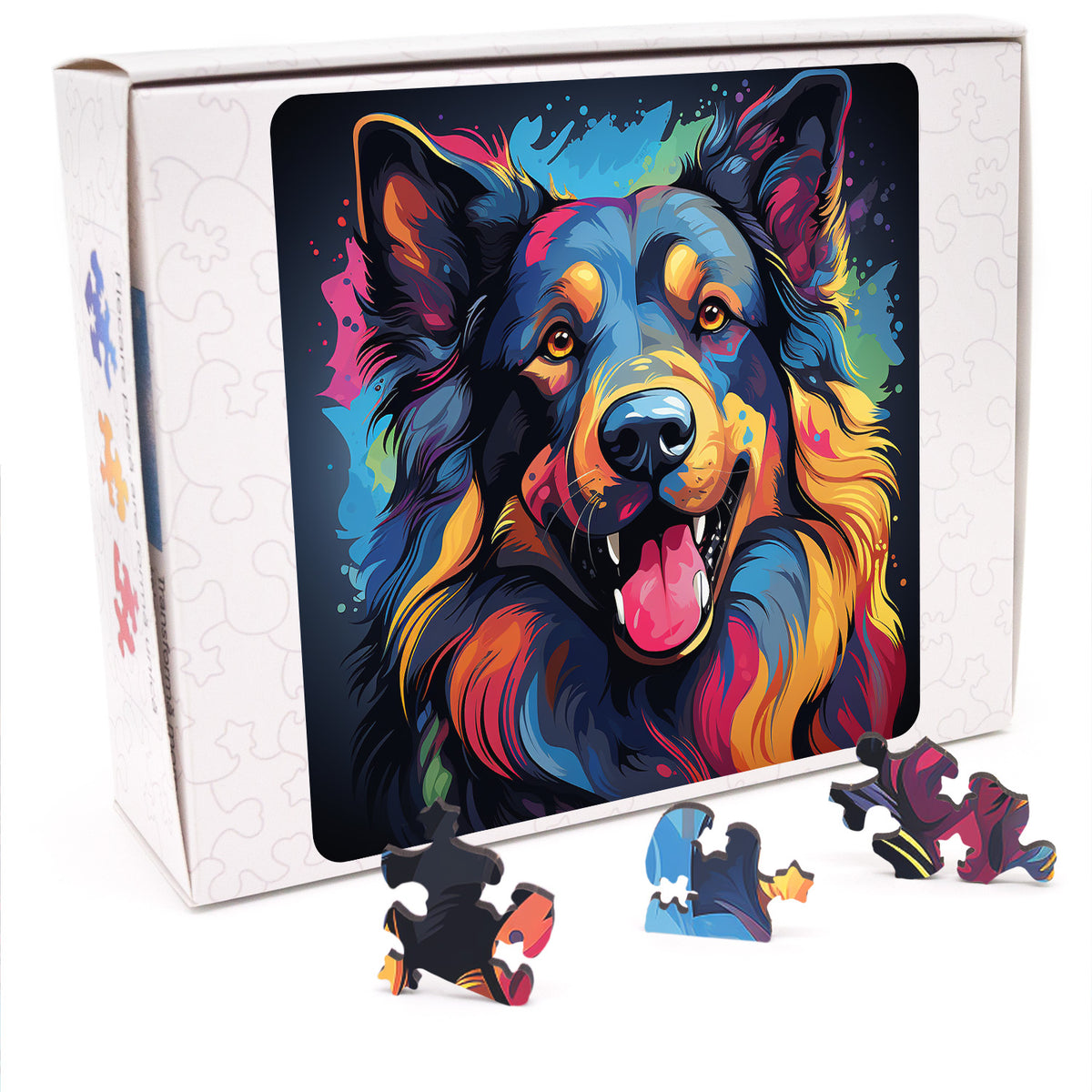 Puzzle cu Caini - Belgian Sheepdog 3
