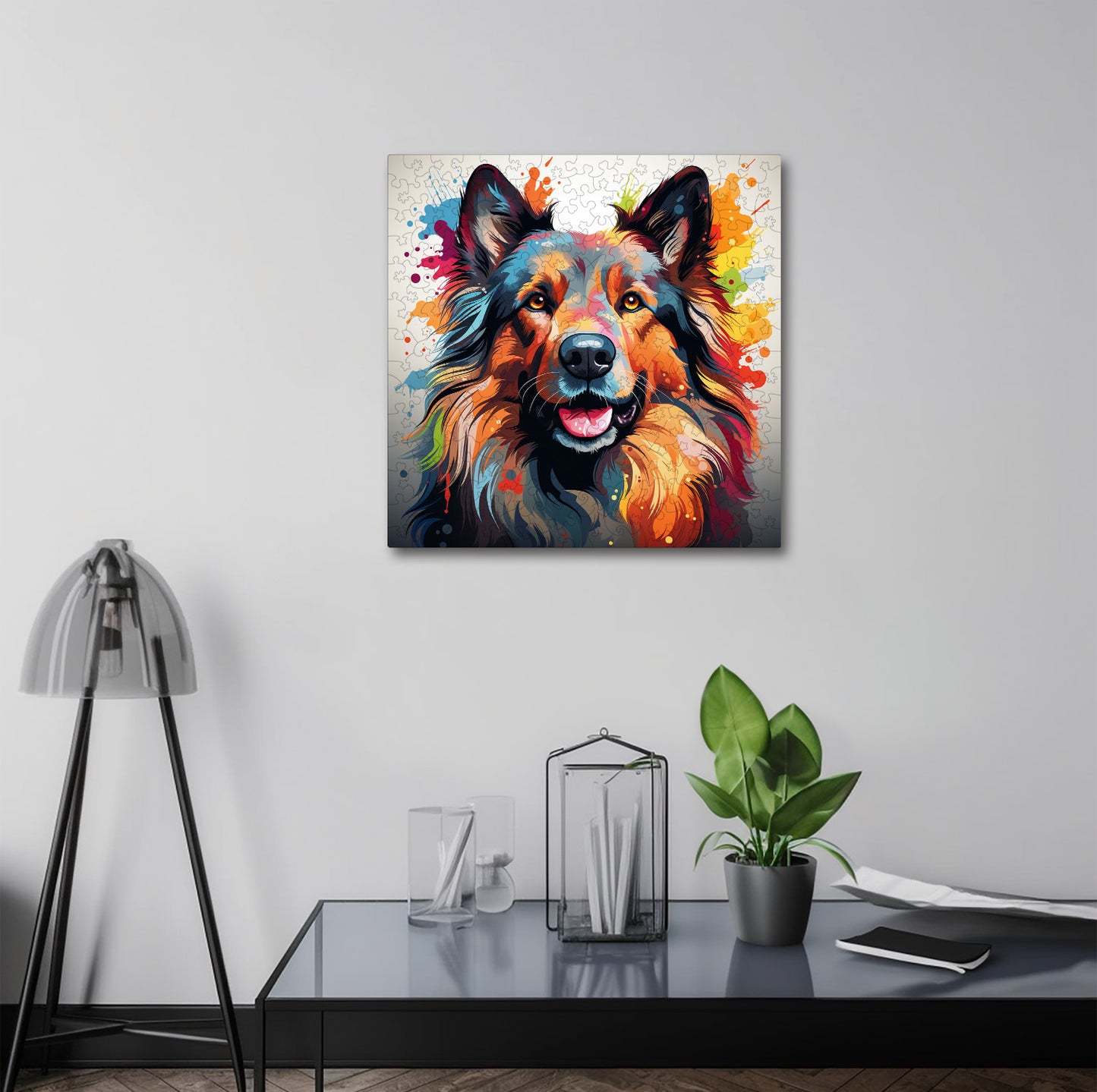 Puzzle cu Animale - Caini - Belgian Tervuren 1 - 200 piese - 30 x 30 cm