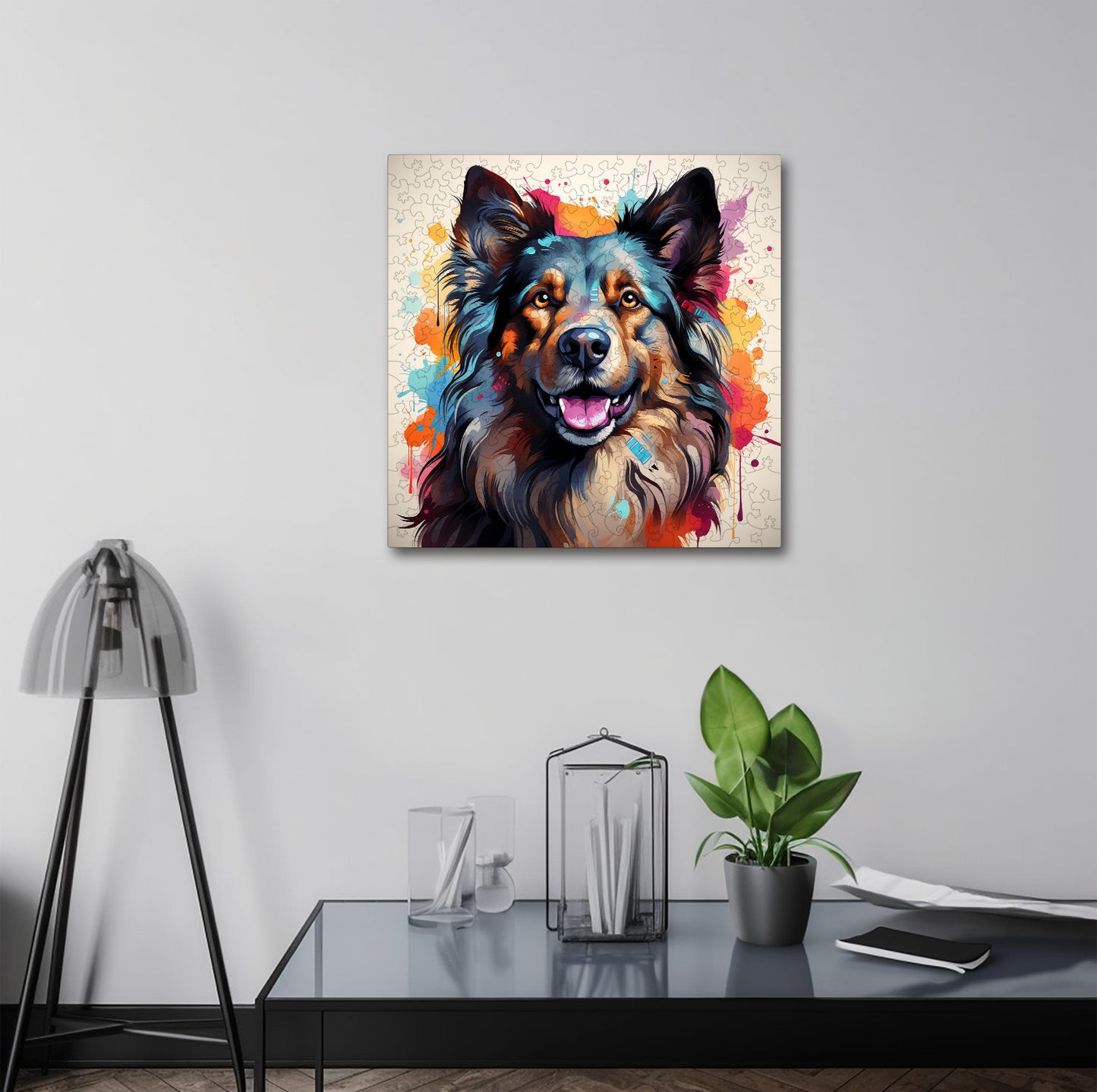 Puzzle cu Animale - Caini - Belgian Tervuren 3 - 200 piese - 30 x 30 cm