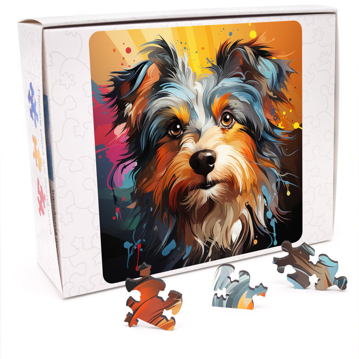 Puzzle cu Caini - Biewer Terrier 1