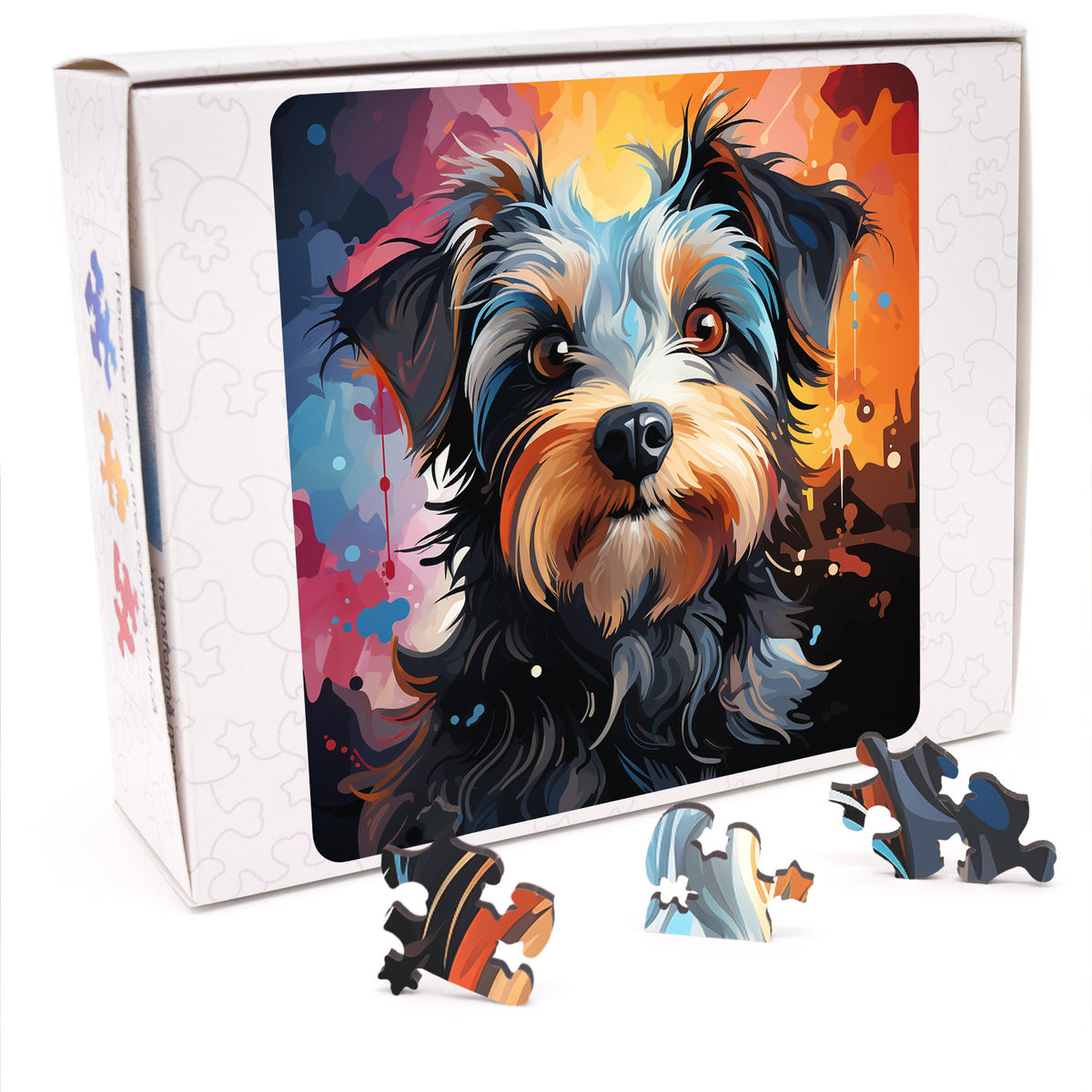 Puzzle cu Caini - Biewer Terrier 2