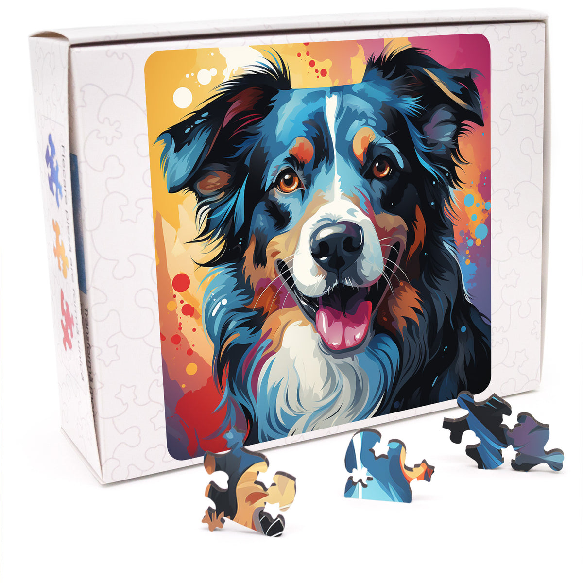 Puzzle cu Caini - Border Collie 4