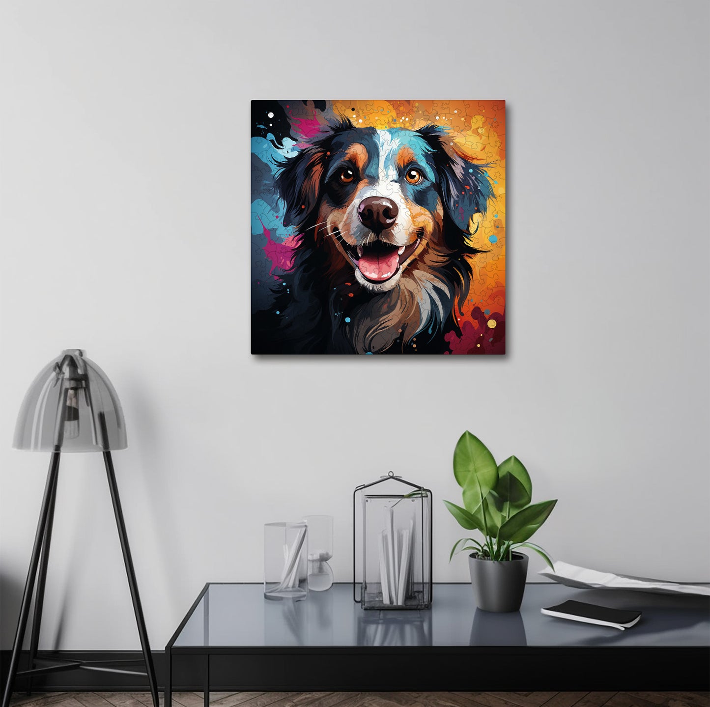Puzzle cu Animale - Caini - Bouvier des Flandres 3 - 200 piese - 30 x 30 cm