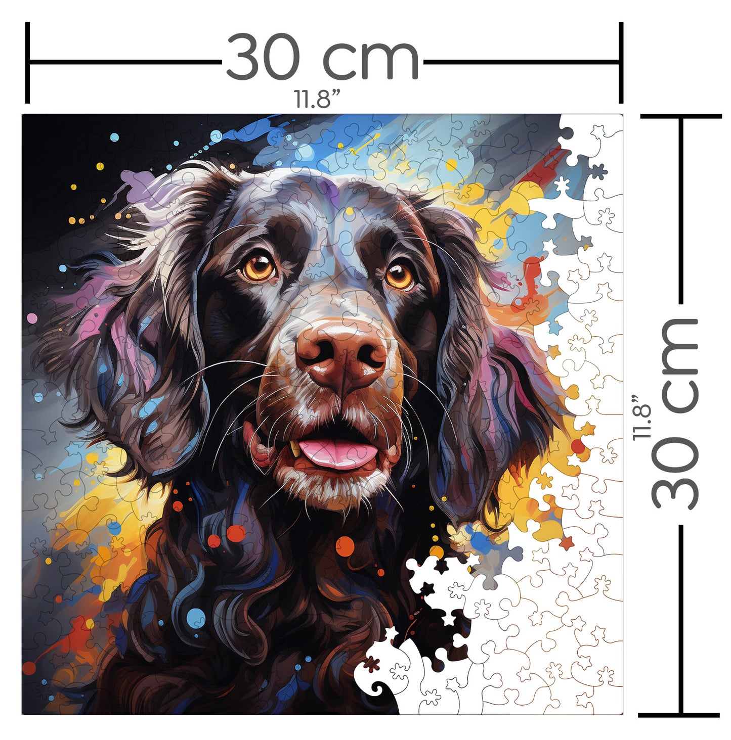 Puzzle cu Animale - Caini - Boykin 1 - 200 piese - 30 x 30 cm