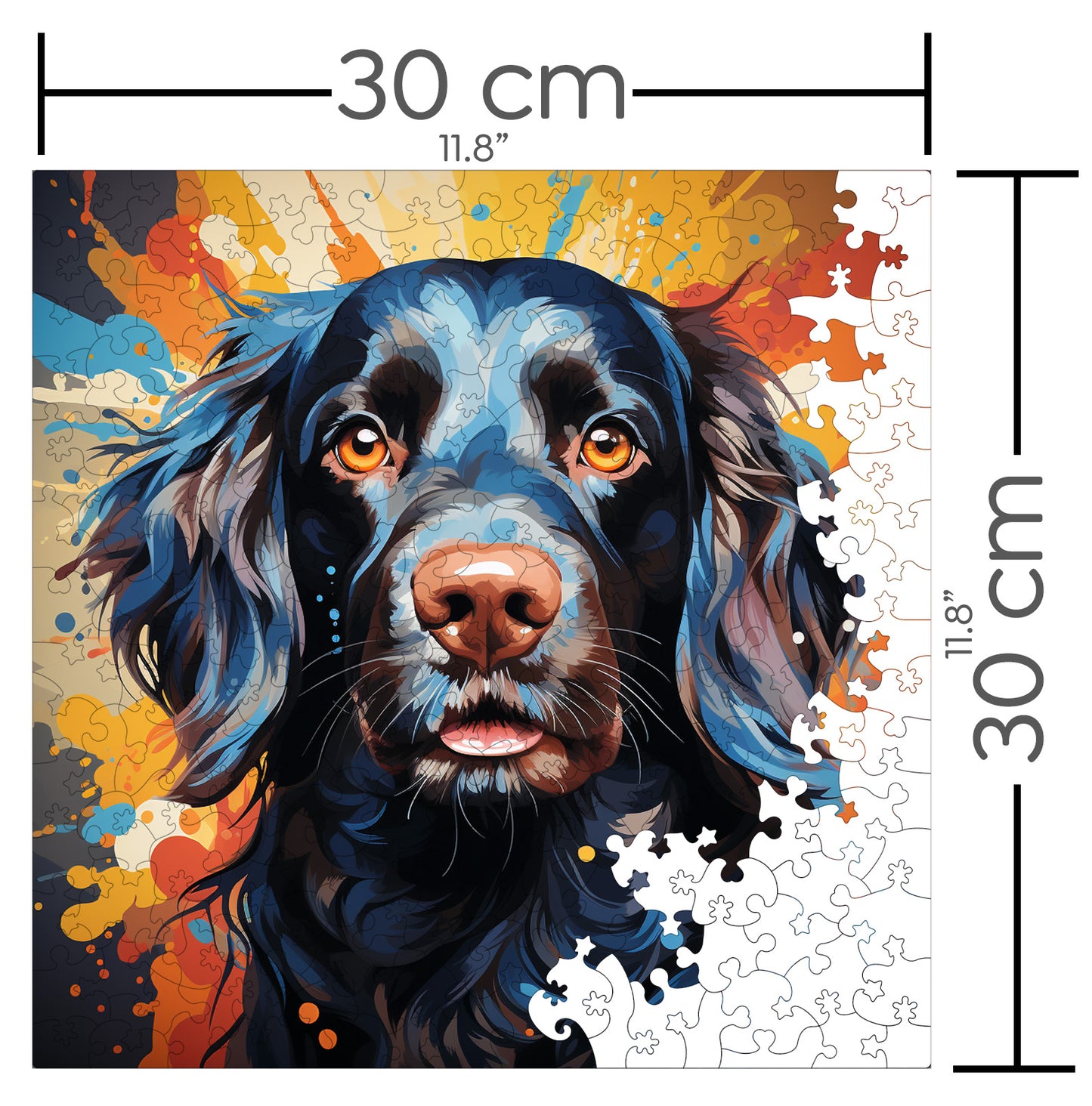 Puzzle cu Animale - Caini - Boykin 2 - 200 piese - 30 x 30 cm