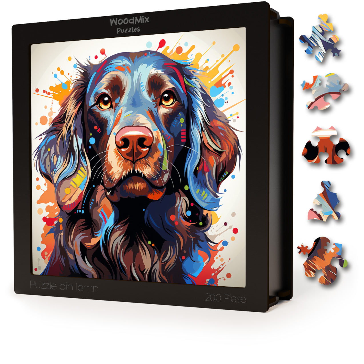 Puzzle cu Animale - Caini - Boykin 3 - 200 piese - 30 x 30 cm