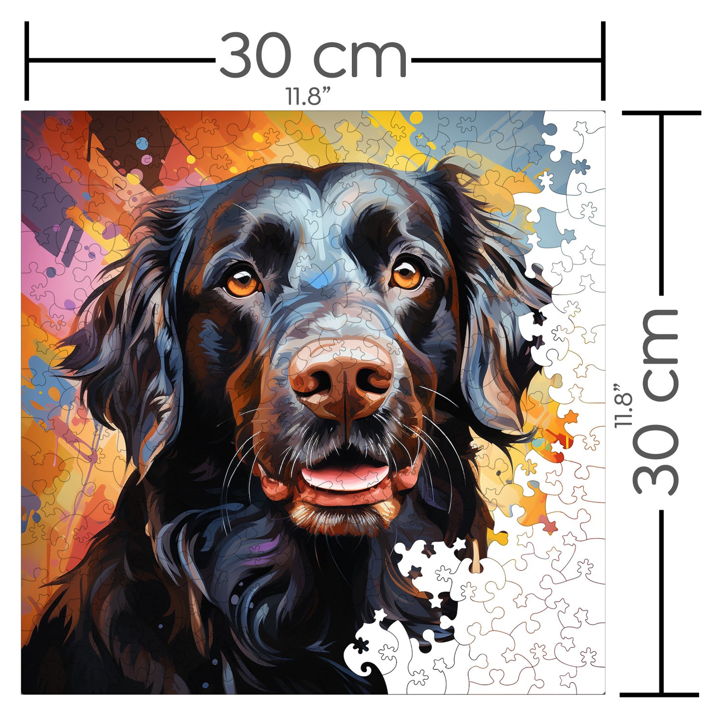 Puzzle cu Animale - Caini - Boykin 4 - 200 piese - 30 x 30 cm