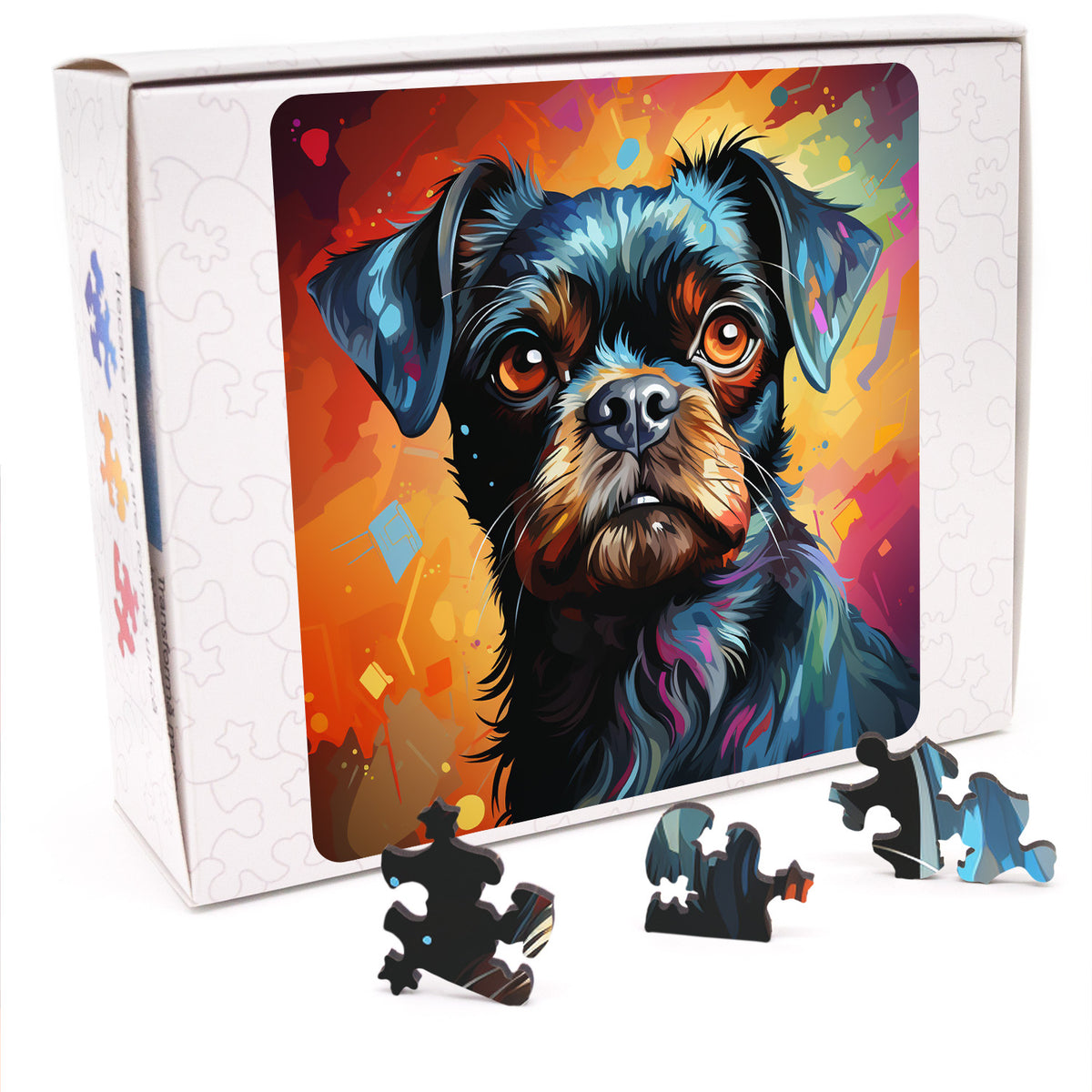 Puzzle cu Caini - Brussels Griffon 4