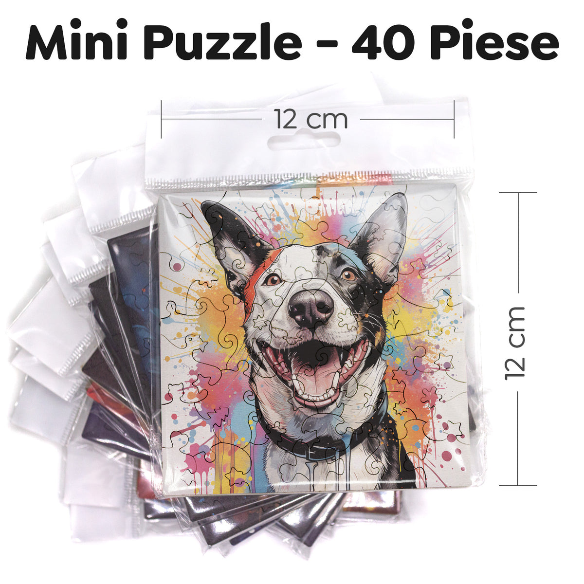 Puzzle cu Caini - Bull Terrier 1