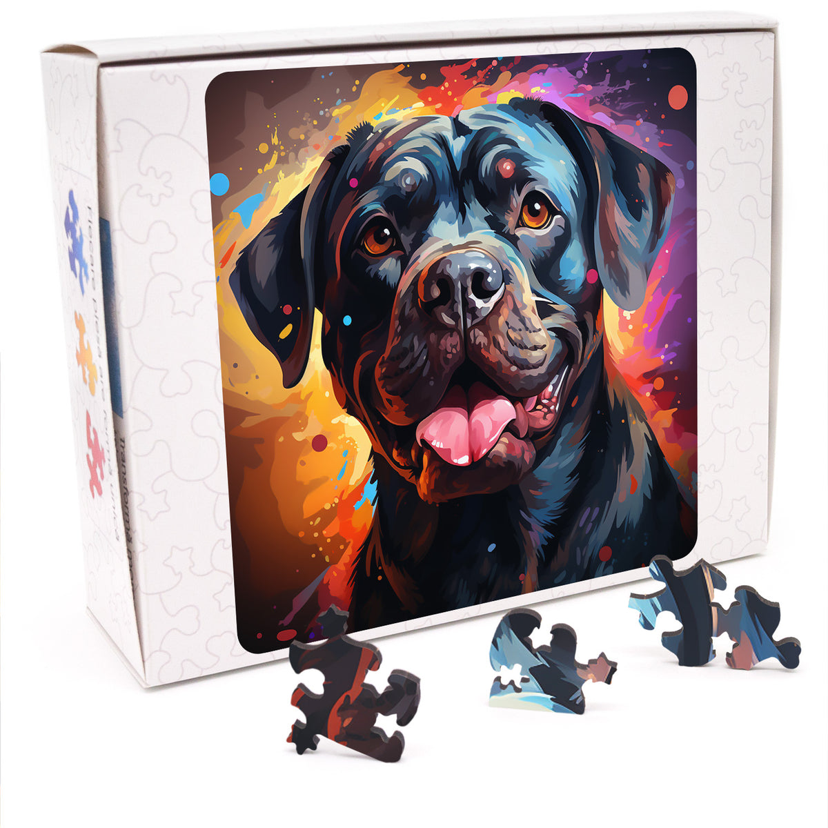 Puzzle cu Caini - Bullmastiff 3