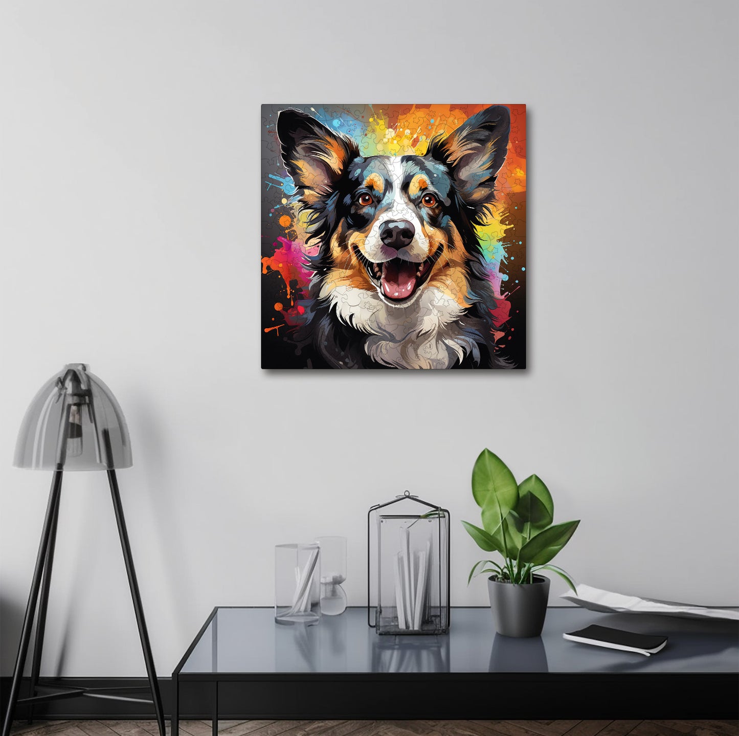 Puzzle cu Animale - Caini - Cardigan Welsh Corgi 1 - 200 piese - 30 x 30 cm