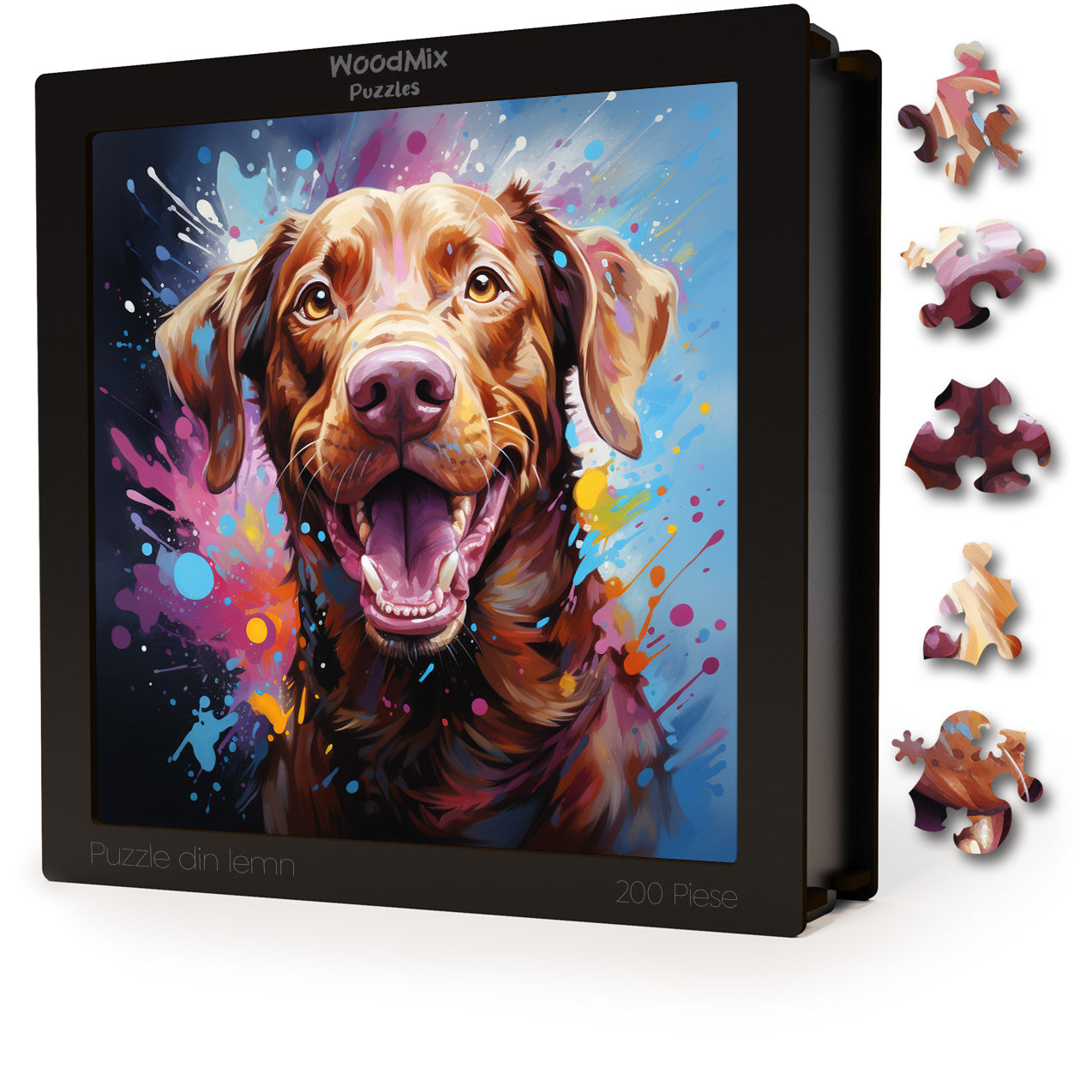 Puzzle cu Animale - Caini - Chesapeake Bay Retriever 3 - 200 piese - 30 x 30 cm