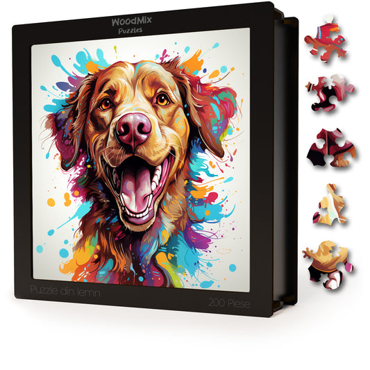 Puzzle cu Animale - Caini - Chesapeake Bay Retriever 2 - 200 piese - 30 x 30 cm