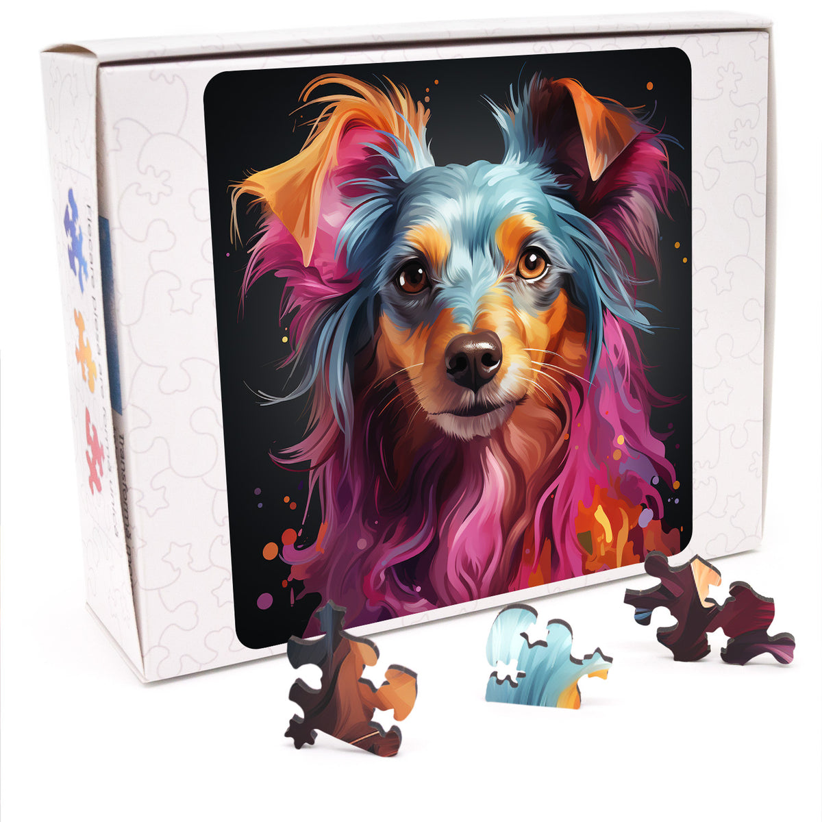 Puzzle cu Caini - Chinese Crested 1