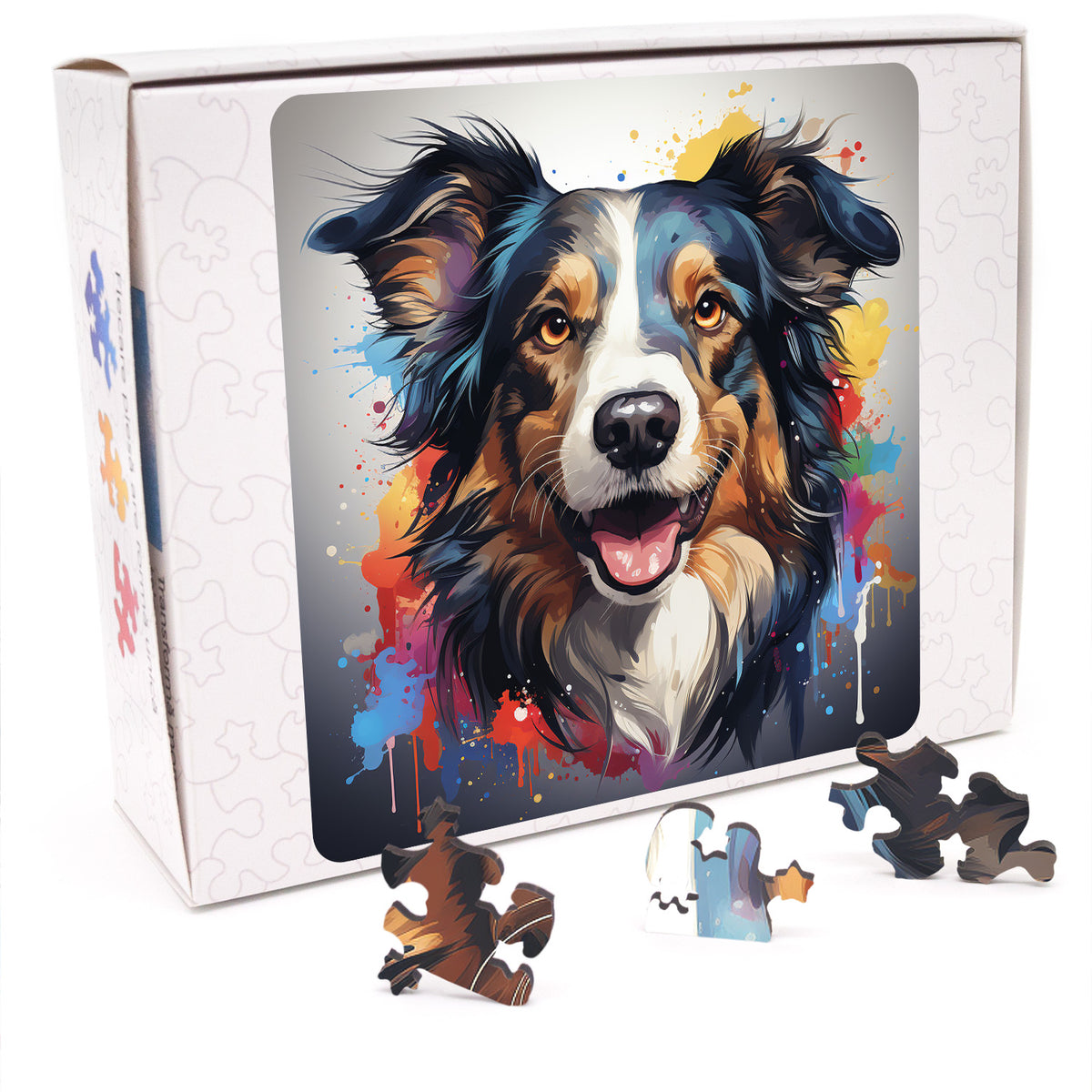 Puzzle cu Caini - Collie 1