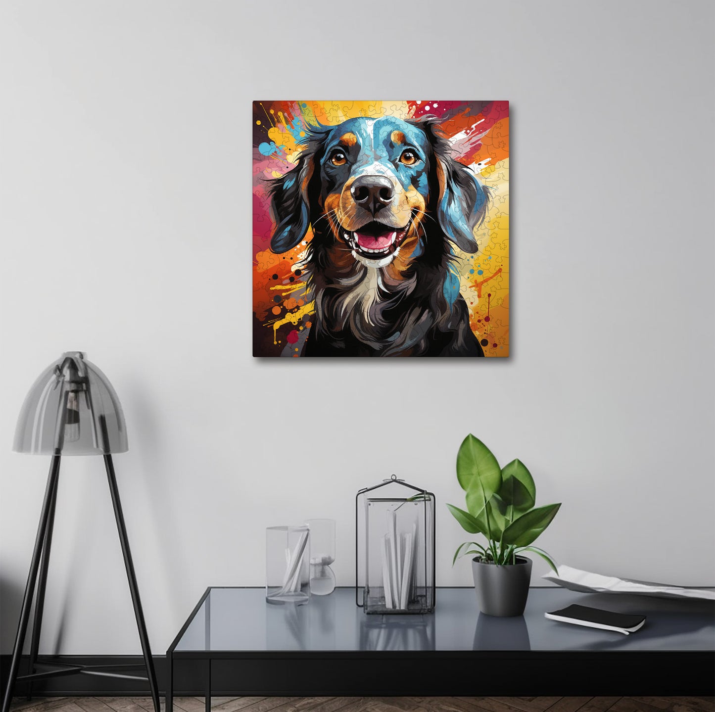 Puzzle cu Animale - Caini - Dachshund 3 - 200 piese - 30 x 30 cm