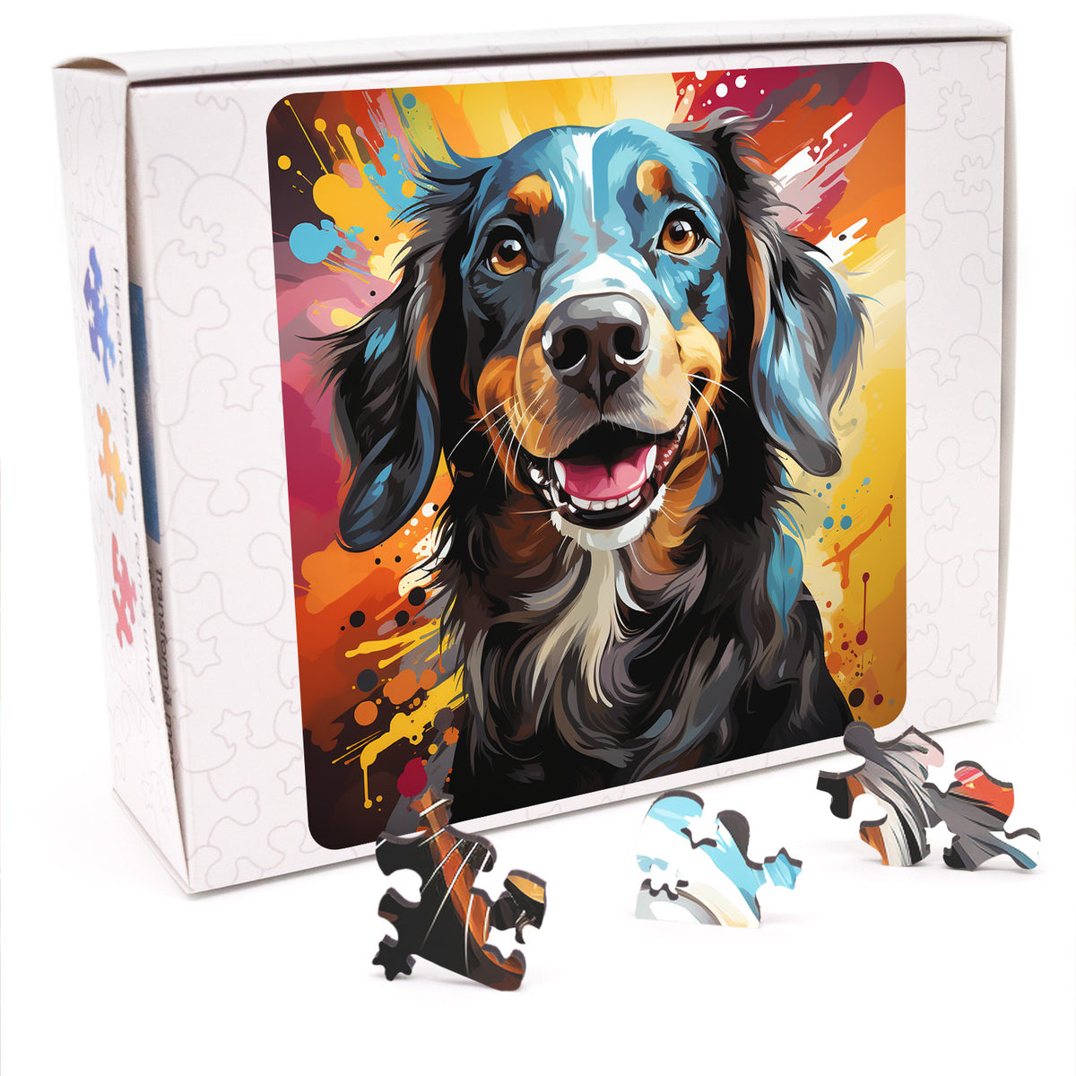 Puzzle cu Caini - Dachshund 3